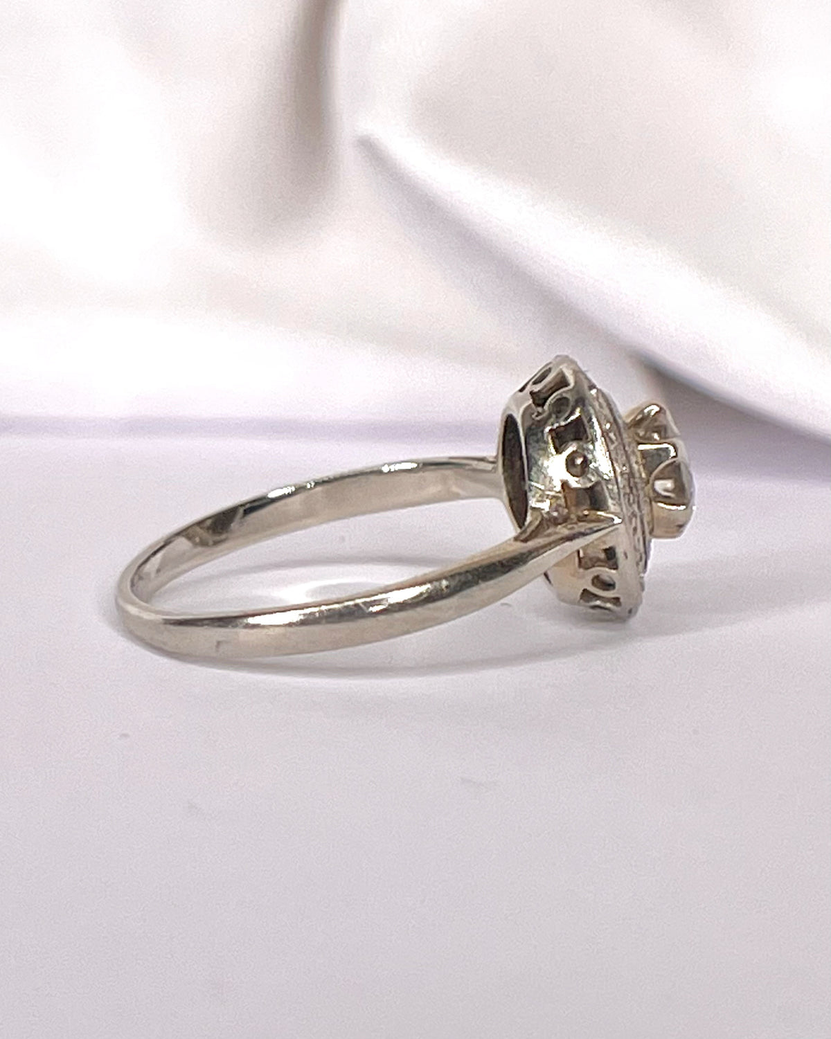Bague Art-Déco Diamants 0.44 carat "Léna"