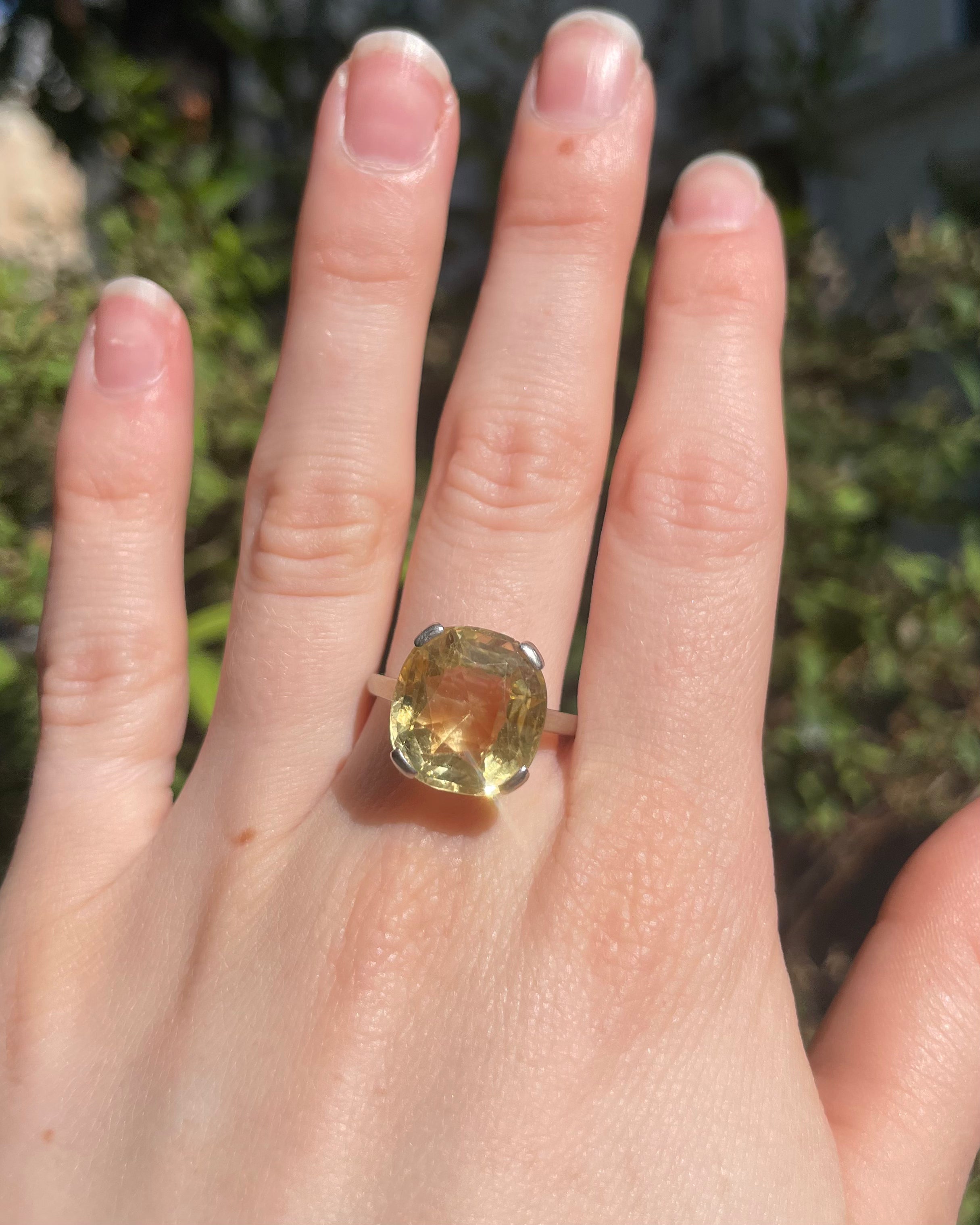 Bague Cocktail Citrine 8.40 carats "Céline"