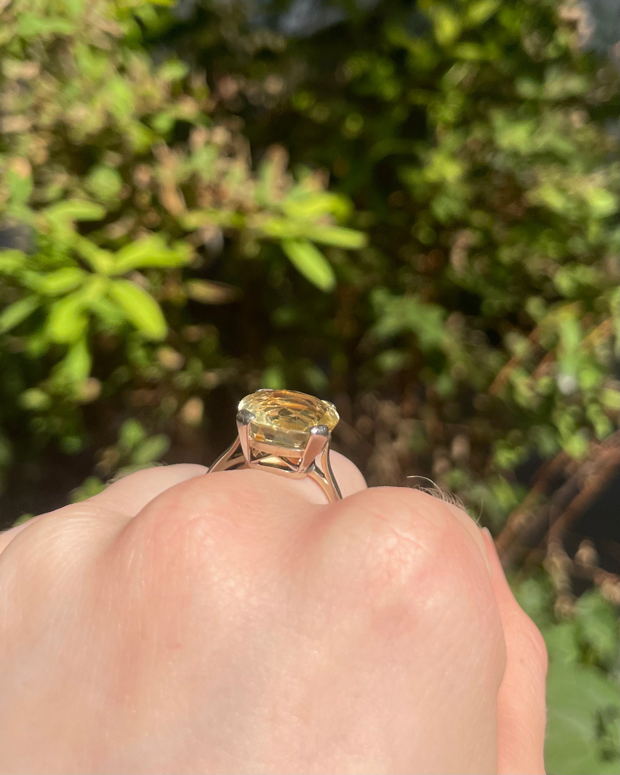 Bague Cocktail Citrine 8.40 carats "Céline"