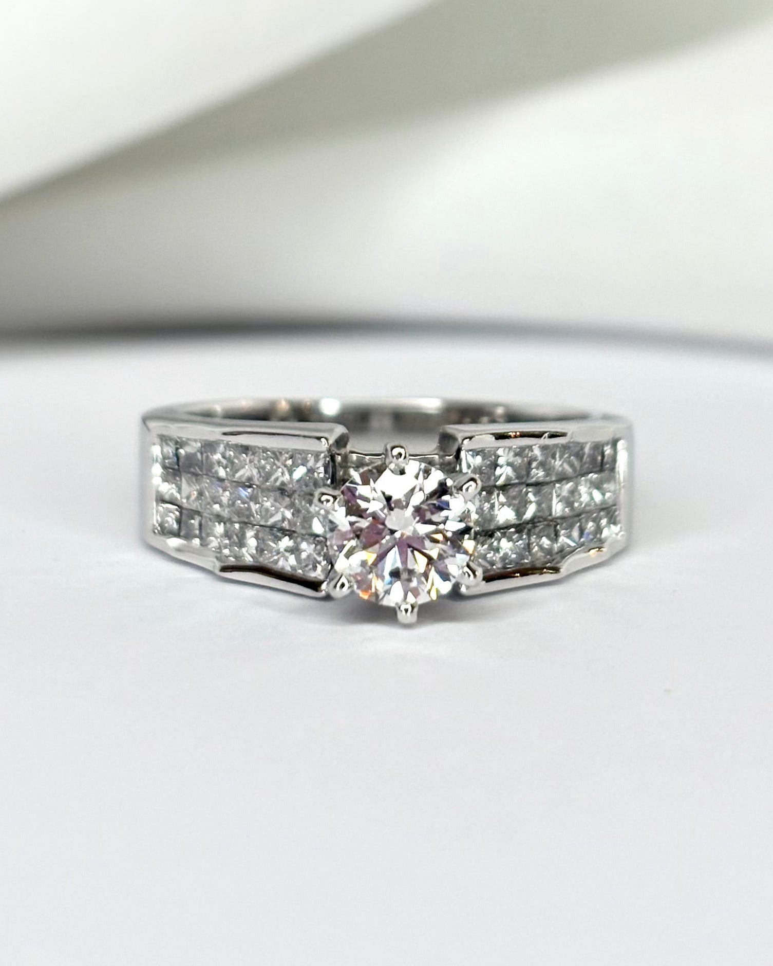 Bague Solitaire Diamant 1.14 carat "Adela" - Elliade Paris