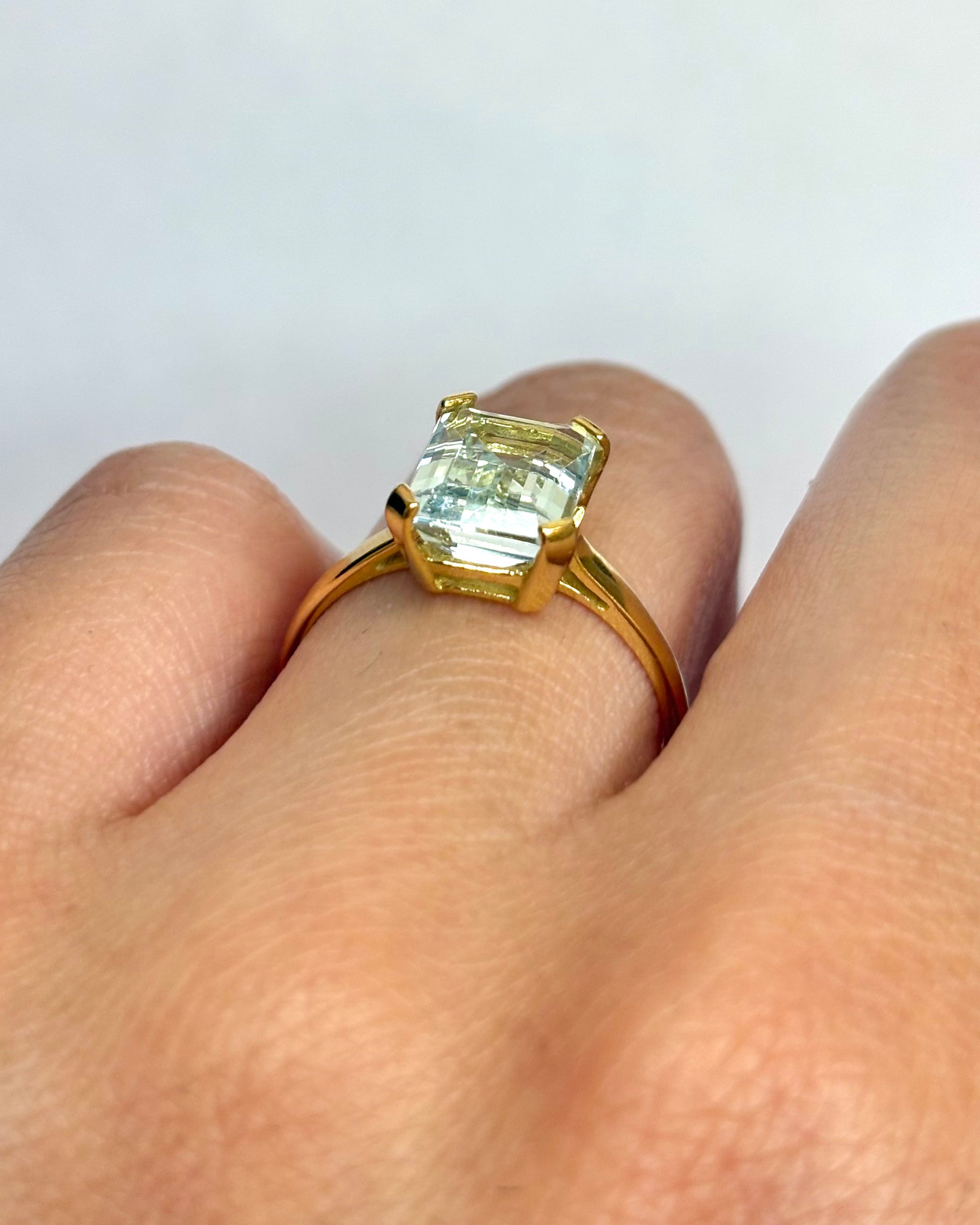 Bague Cocktail Aigue-Marine 2.40 carats "Esmée"