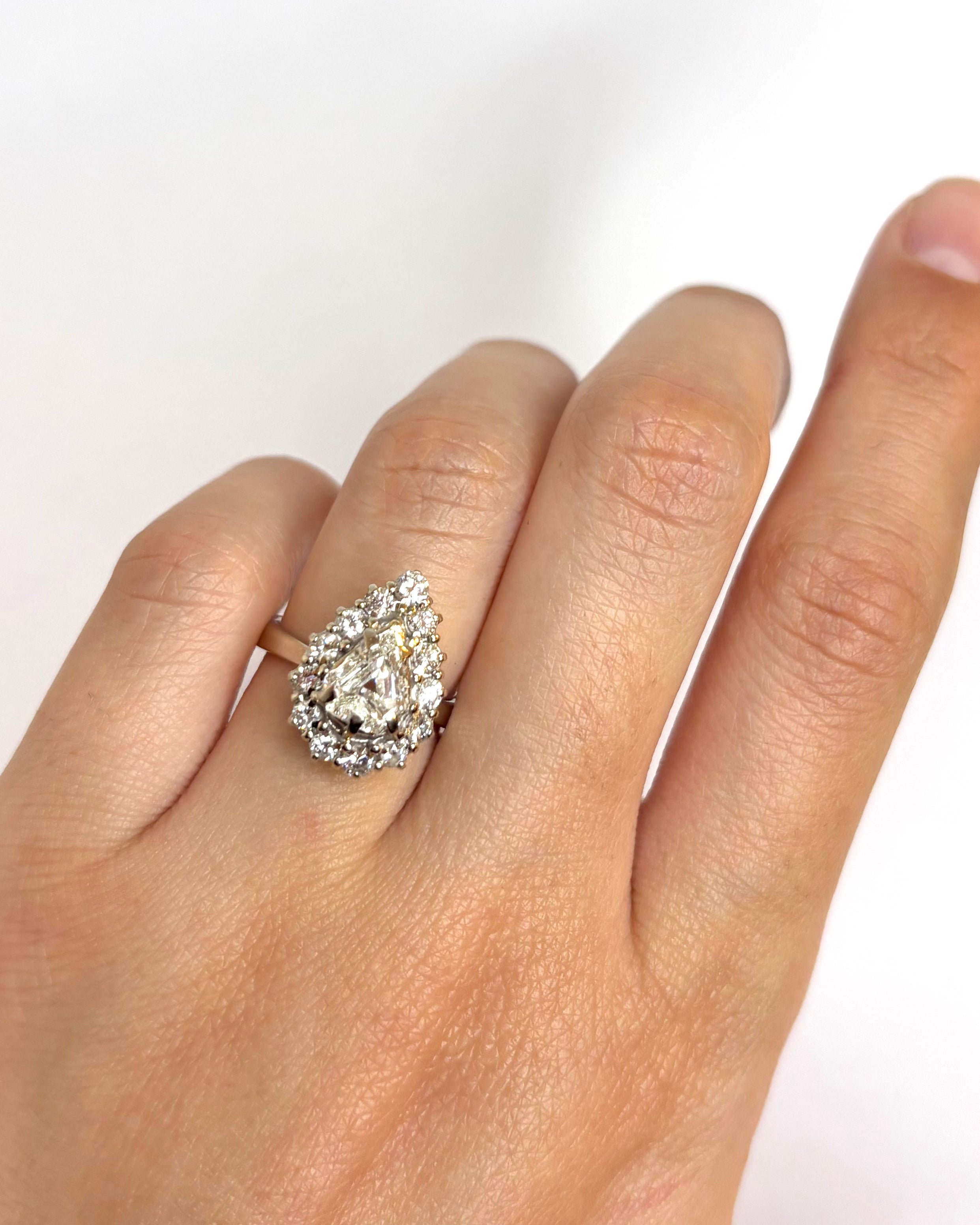 Anillo Marguerite Diamantes 1.44 quilates "Amaya"