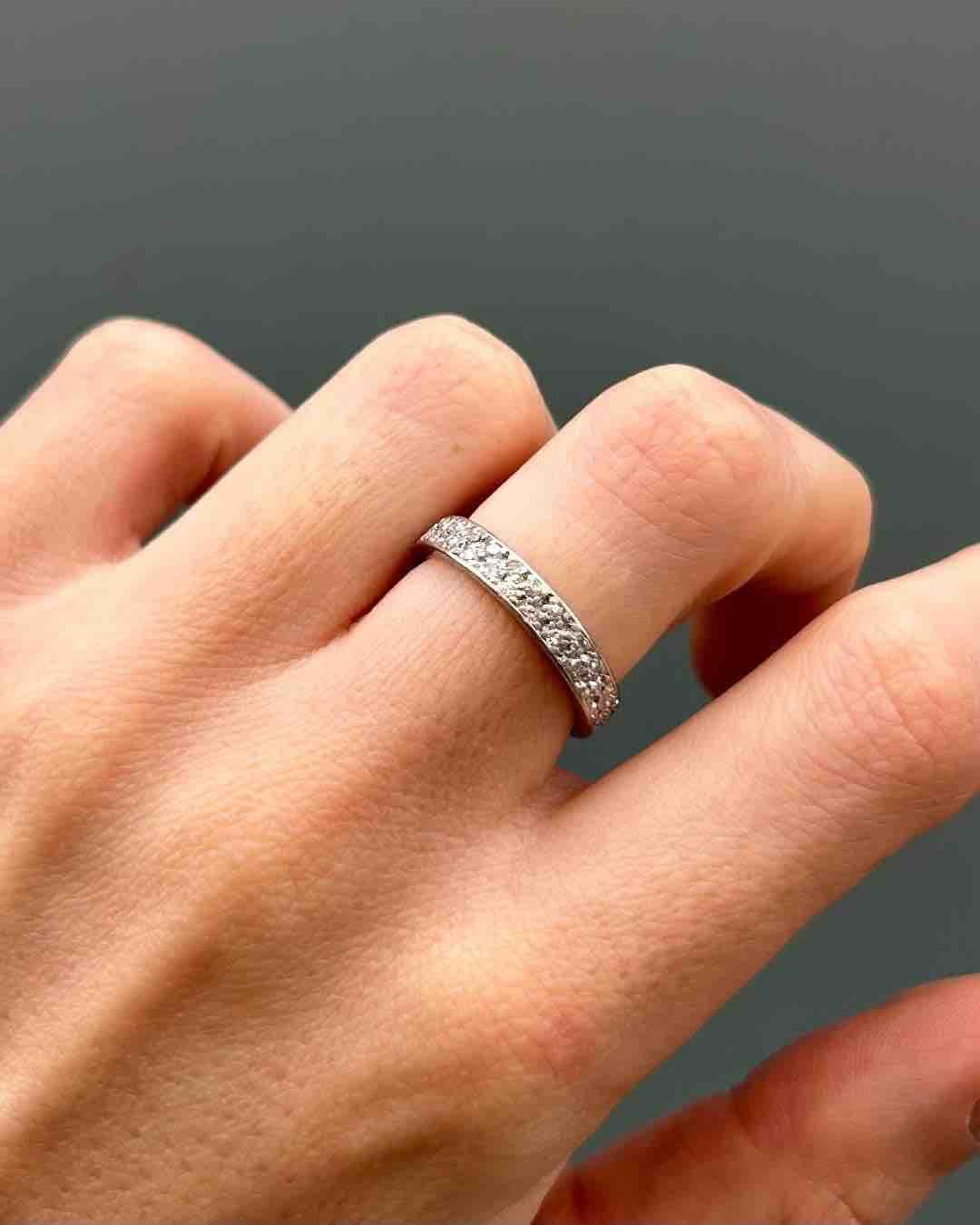 "Annaelle" 50 Diamond American Wedding Band