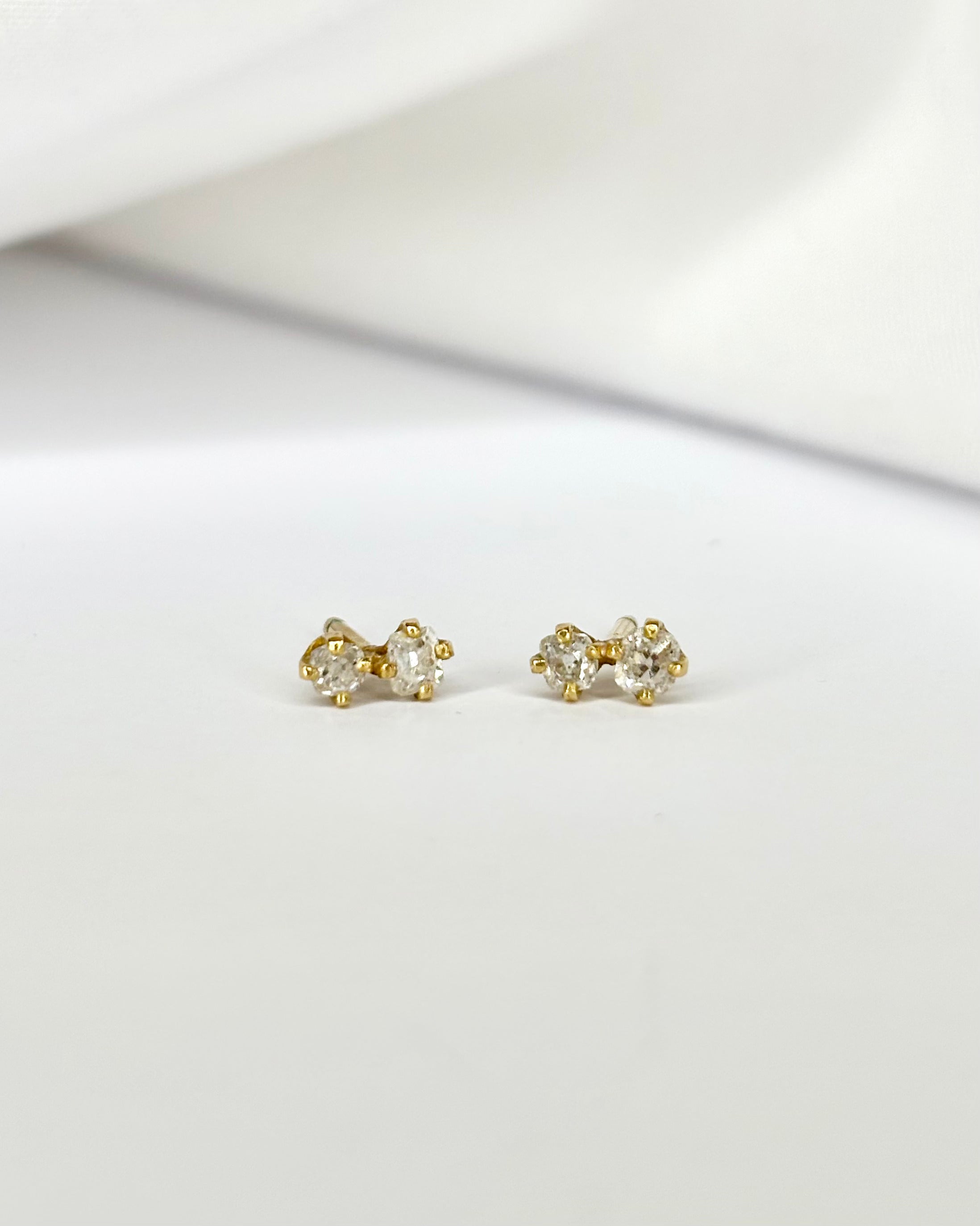 Diamond Stud Earrings "Denise"