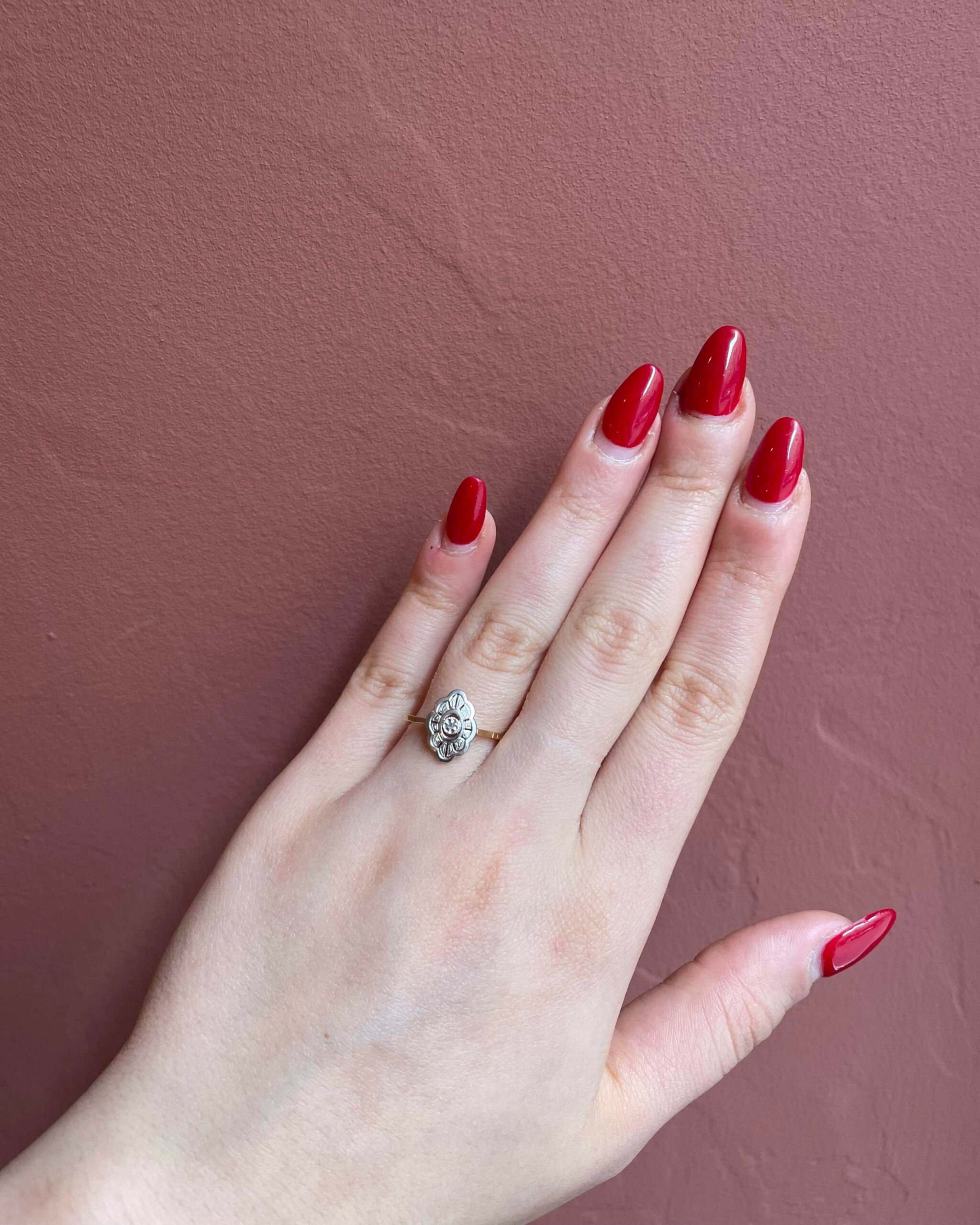 Bague Art Déco Diamant "Paige"