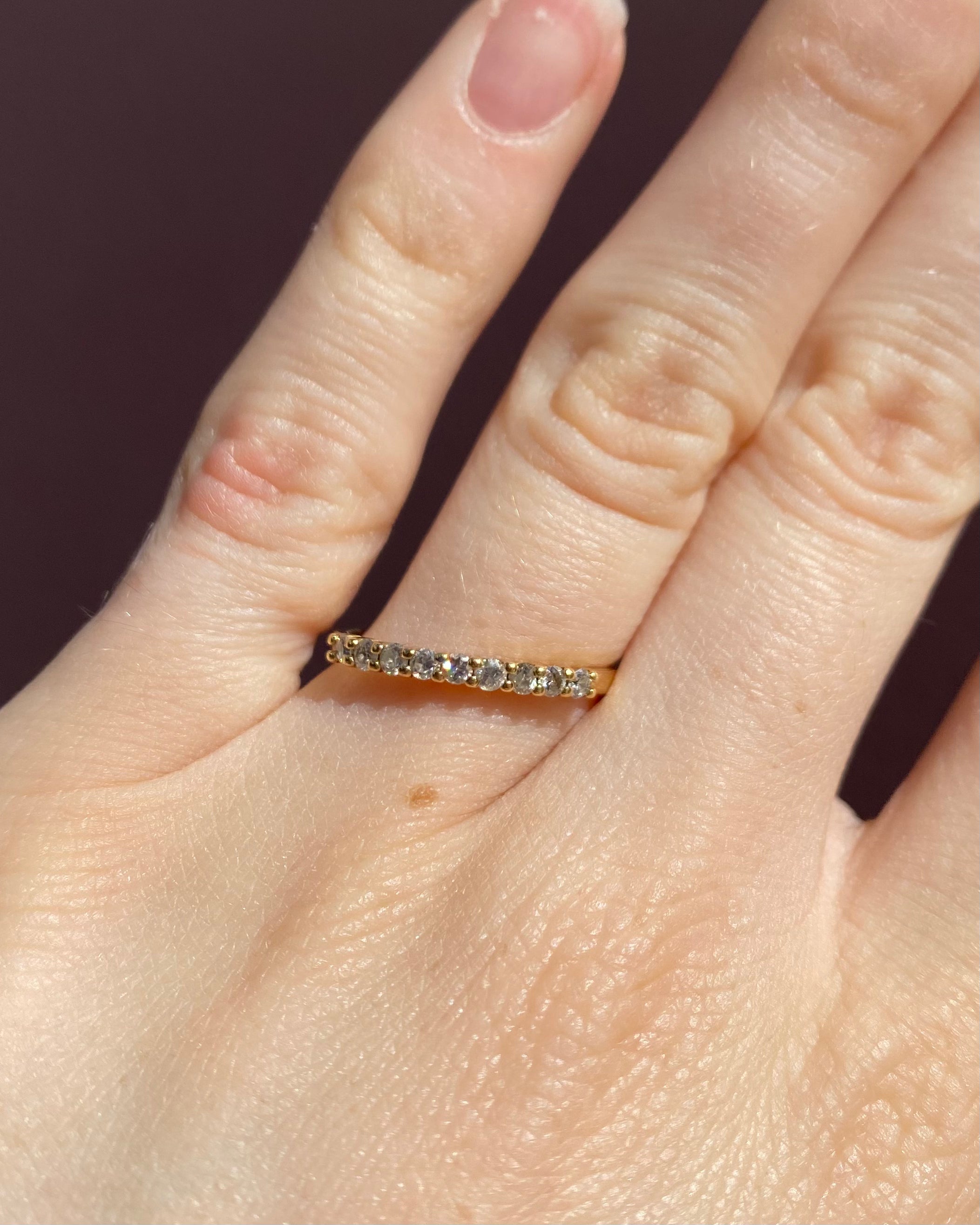 Bague Rivière Diamants "Marion"