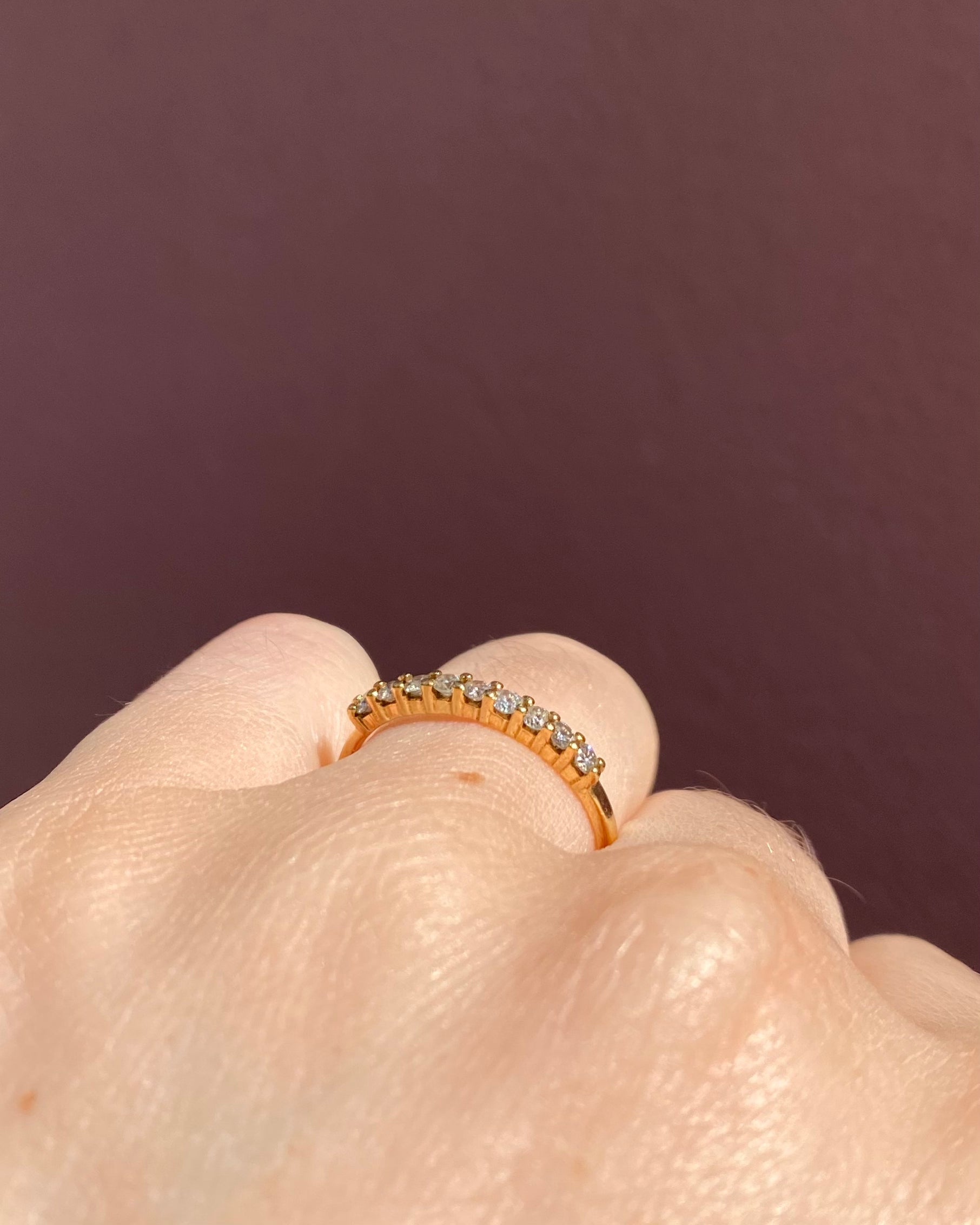 Bague Rivière Diamants "Marion"