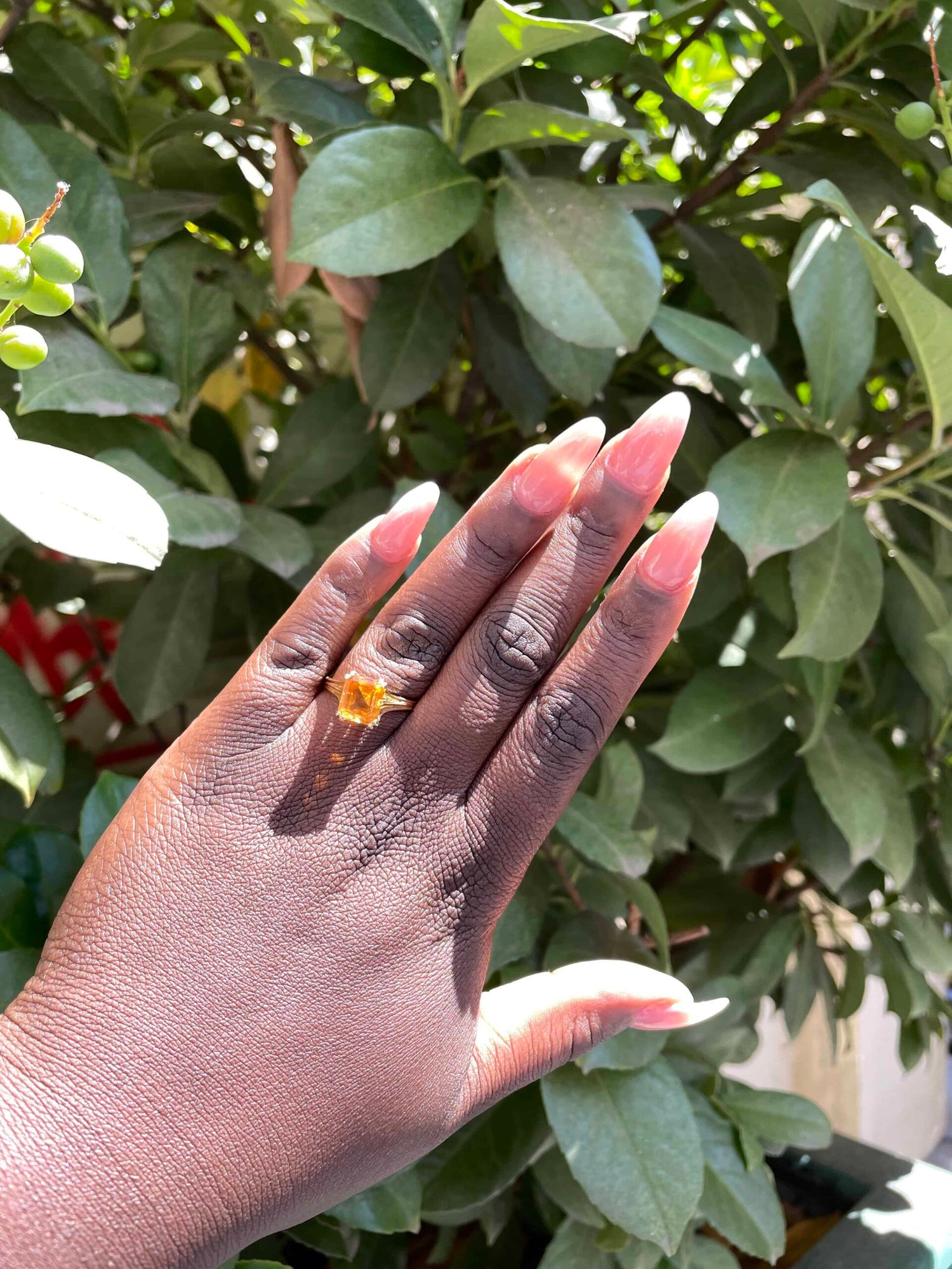 Bague Cocktail Citrine 3 carats "Elianna"