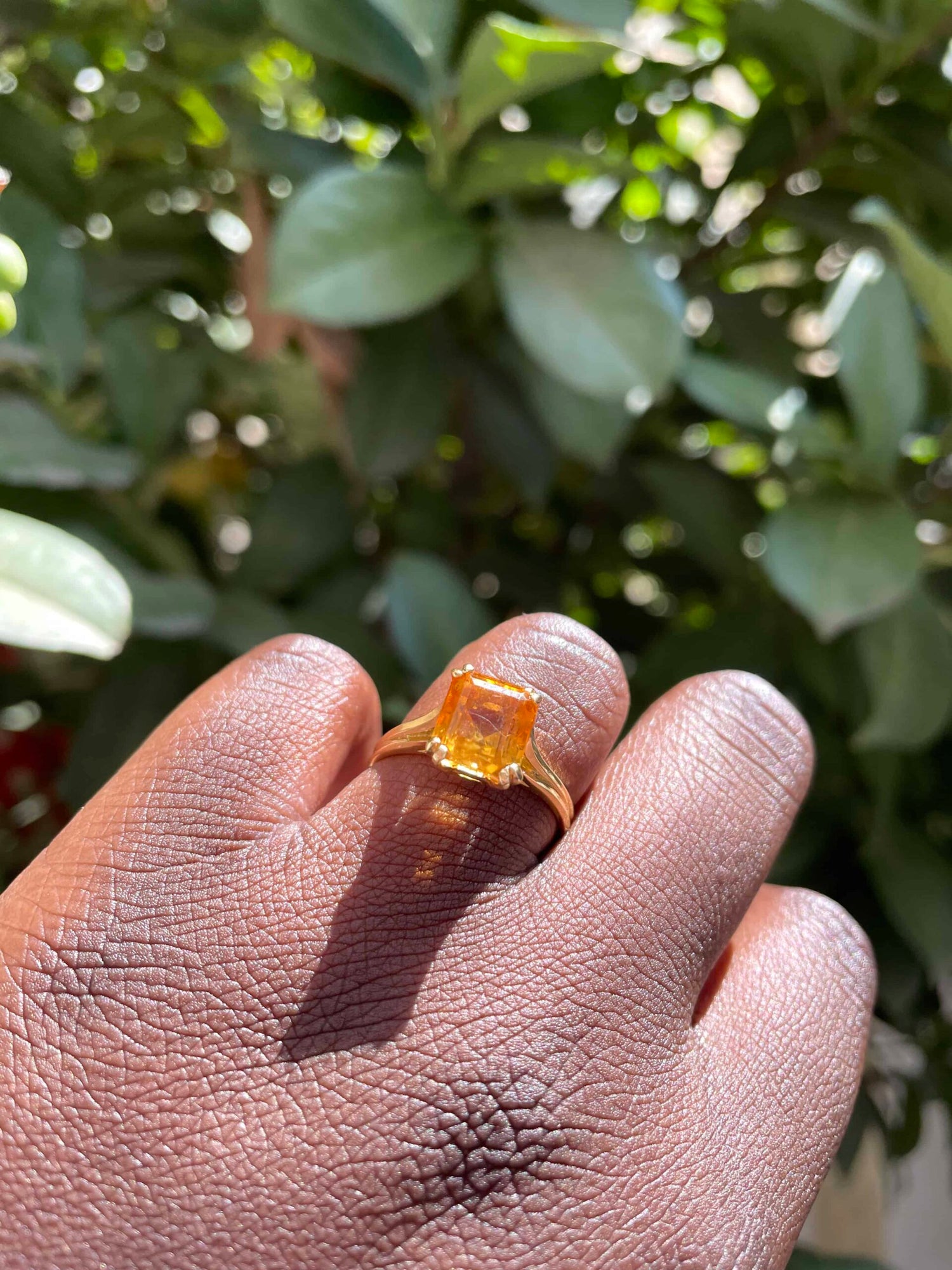 Bague Cocktail Citrine 3 carats "Elianna"