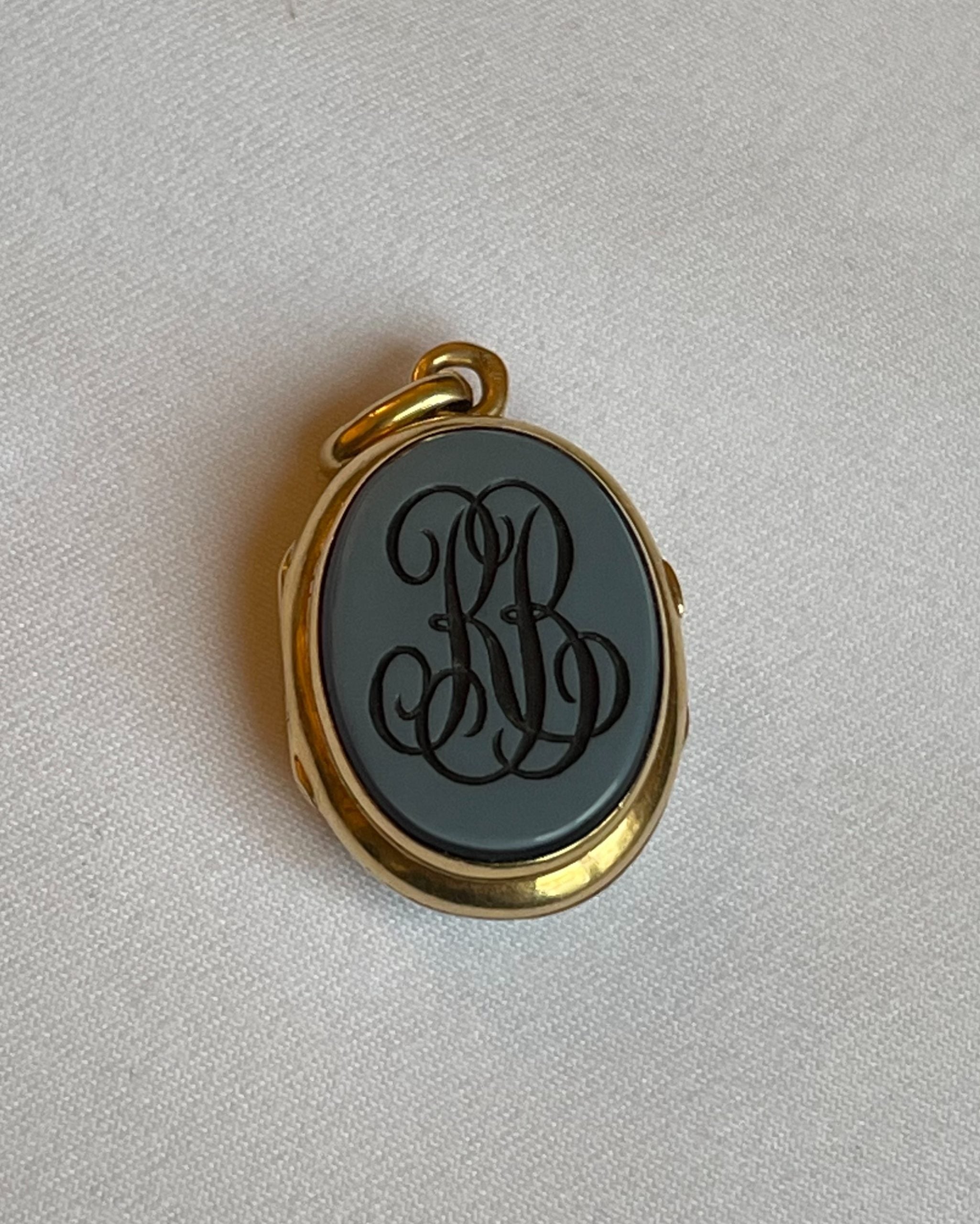 Pendentif Médaillon Ouvrant Agate
