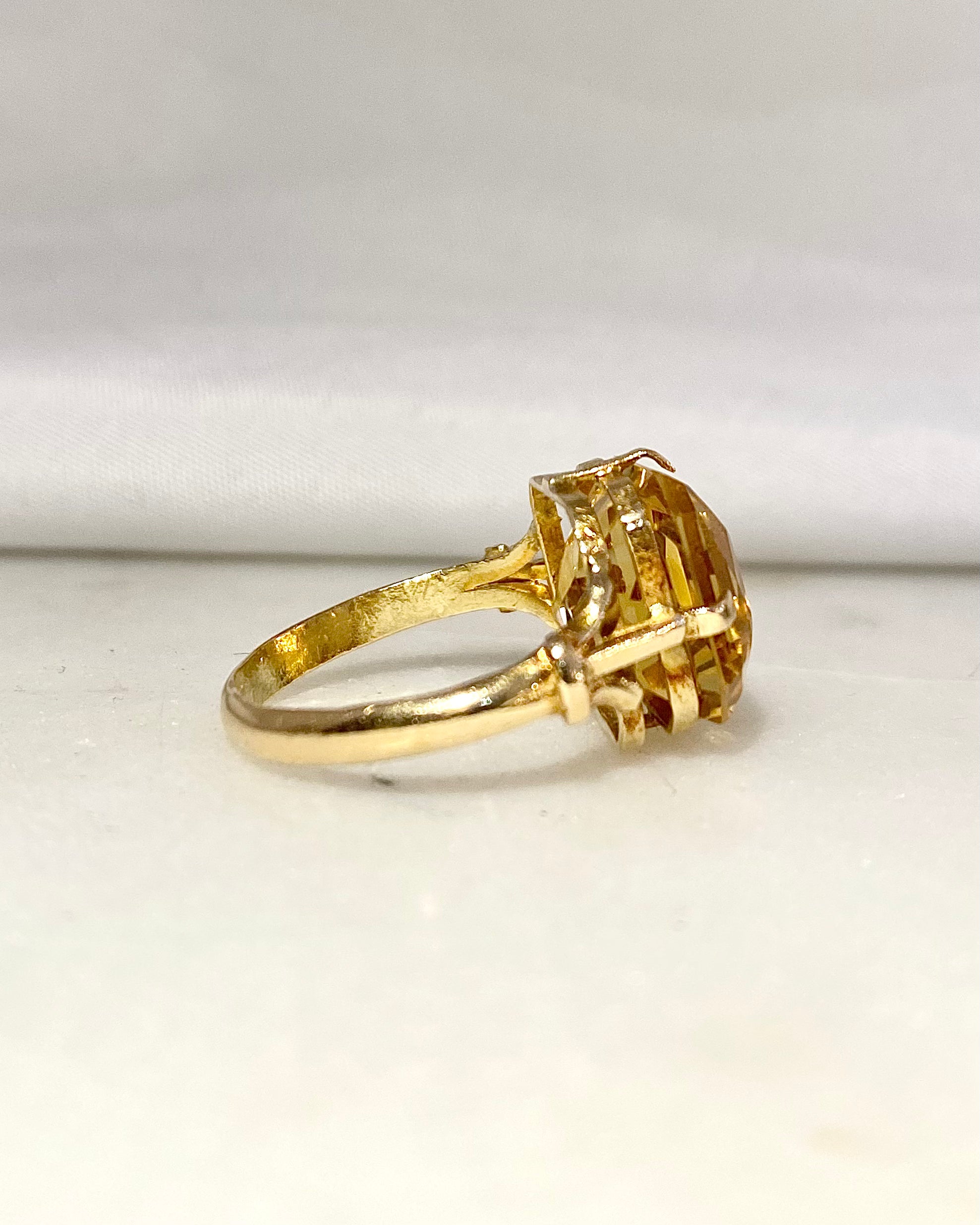 Bague Cocktail Citrine 6.80 carats "Inana"