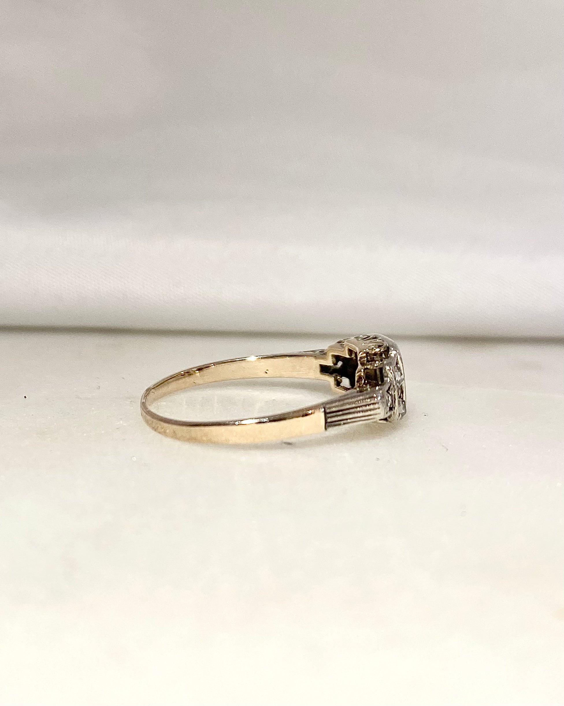 Bague Art-deco Diamants "Vera"
