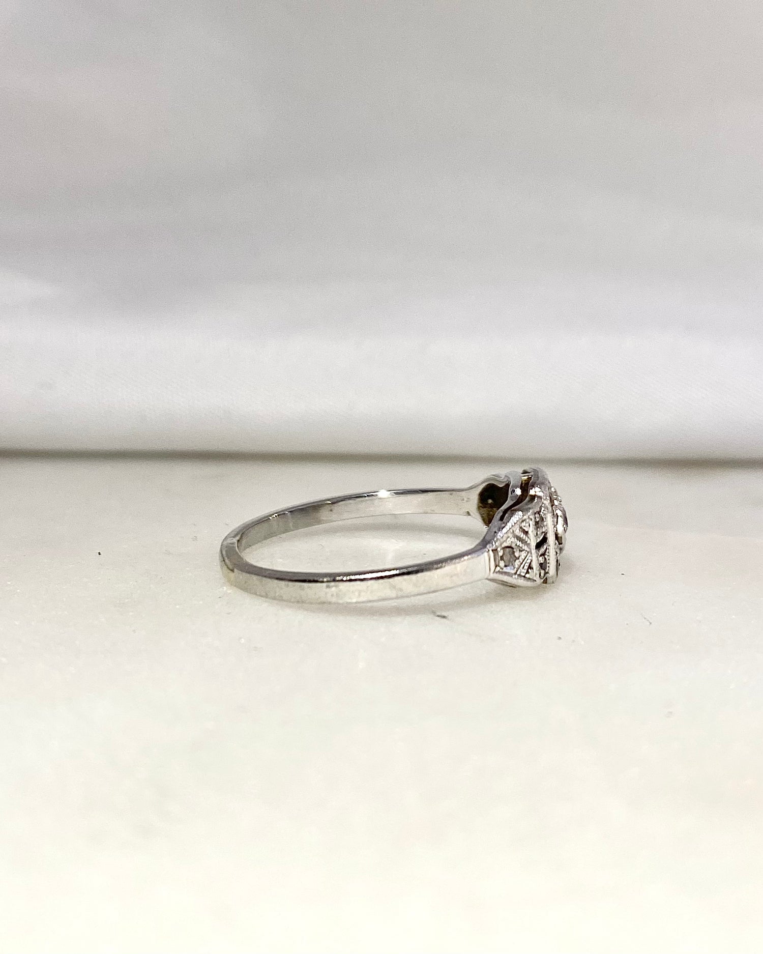 Bague Art-deco Diamants "Vera"