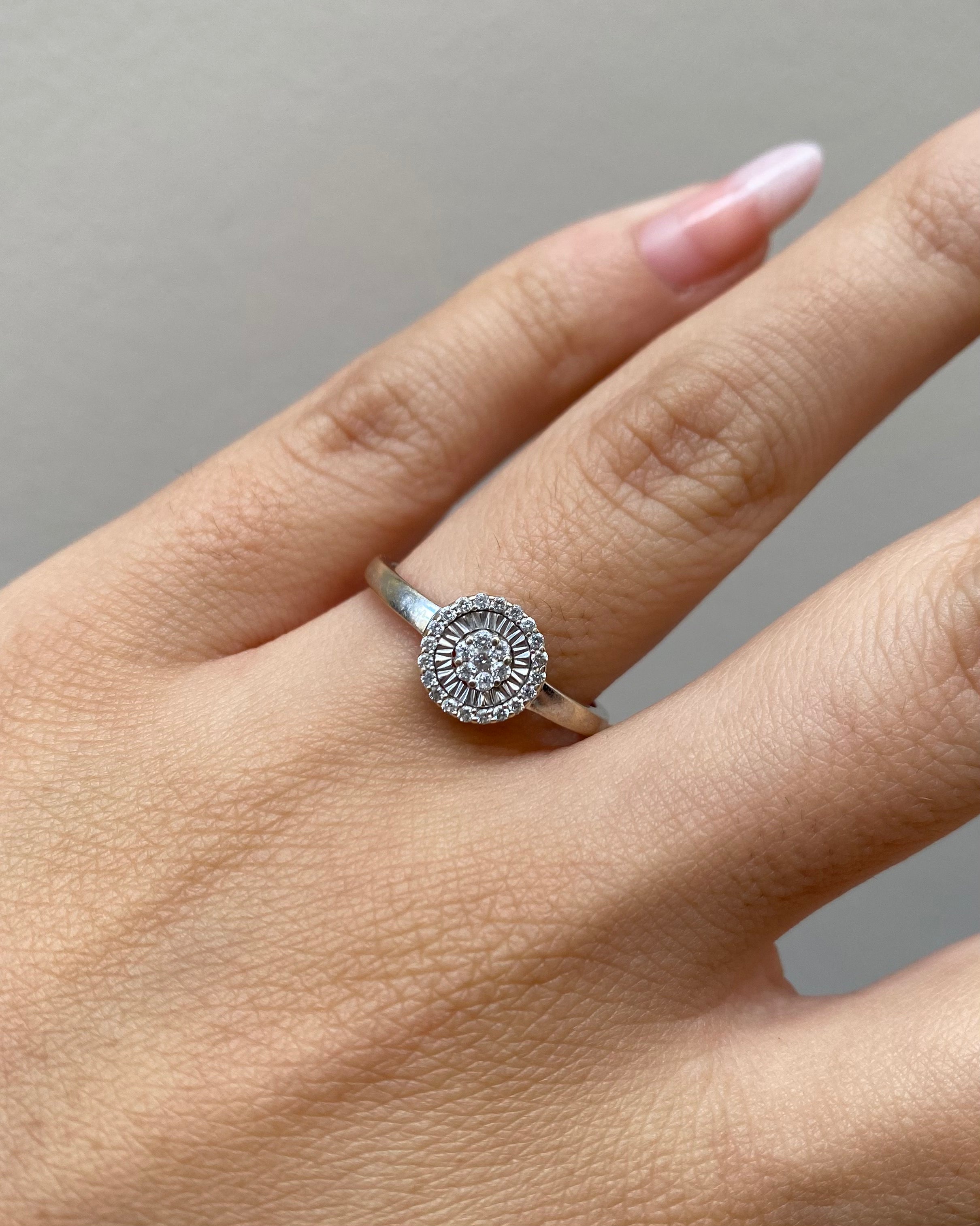 Bague Vintage 27 Diamants "Melissa"