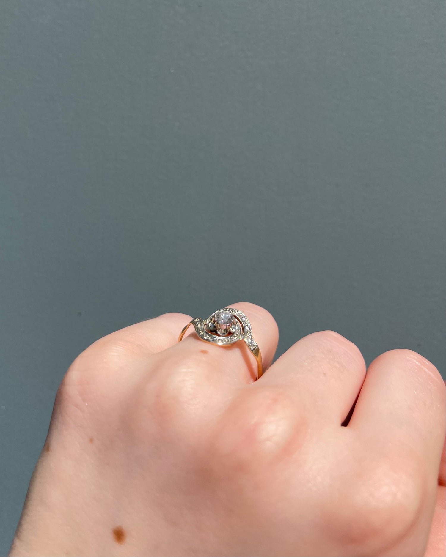 Bague Tourbillon Diamant "Bellary"