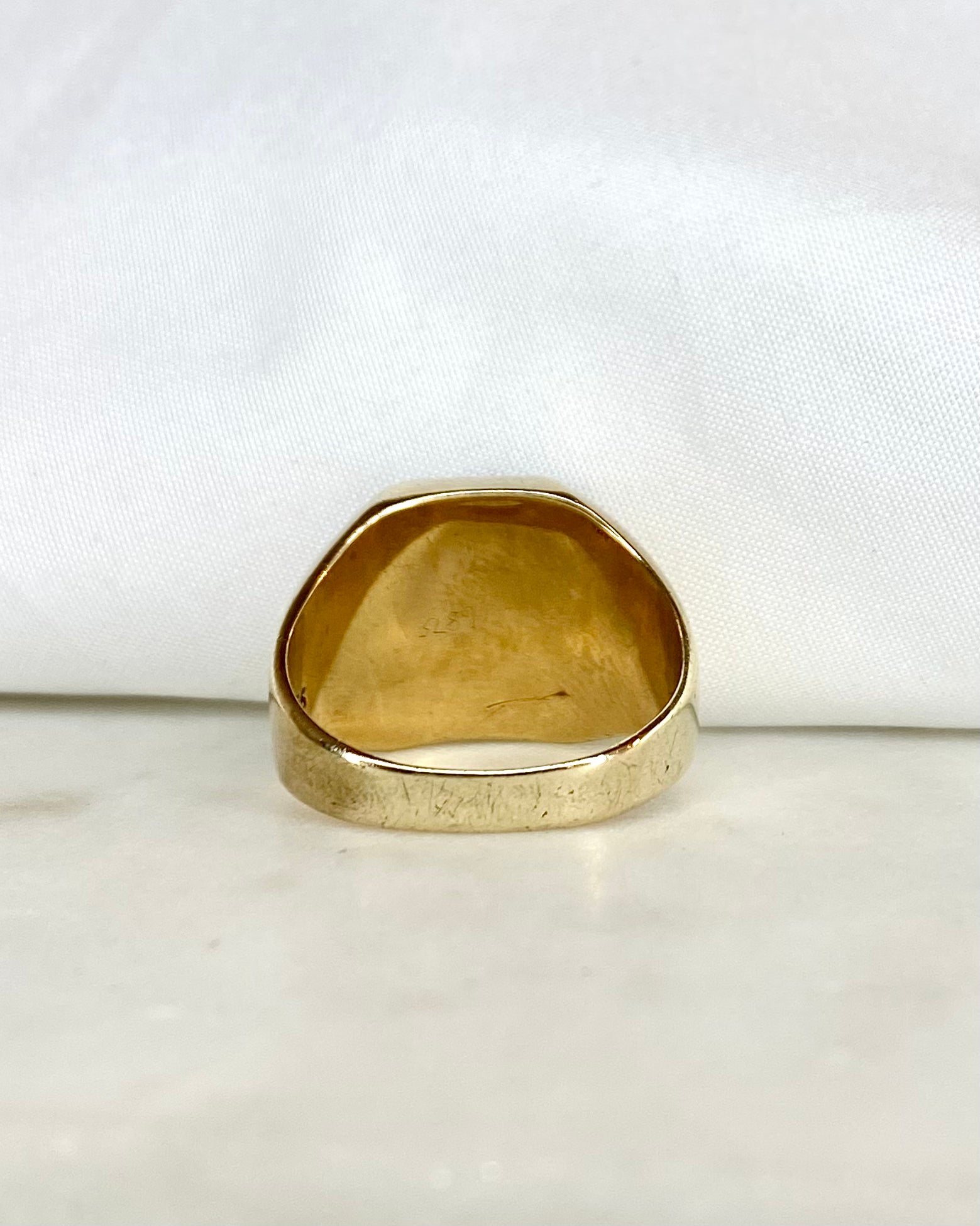 Bague Chevalière Chrysocolle 7.82 g "Sonia"
