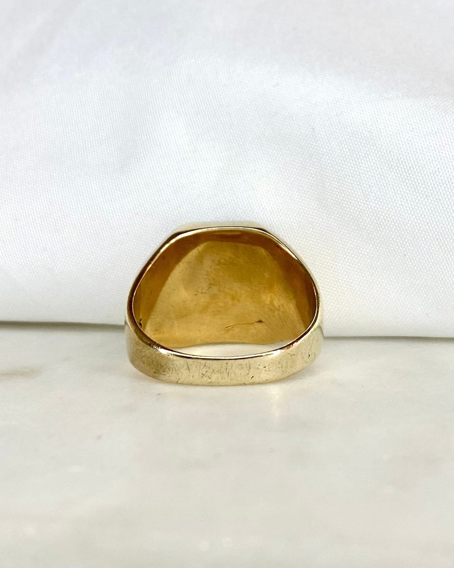 Bague Chevalière Chrysocolle 7.82 g "Sonia"