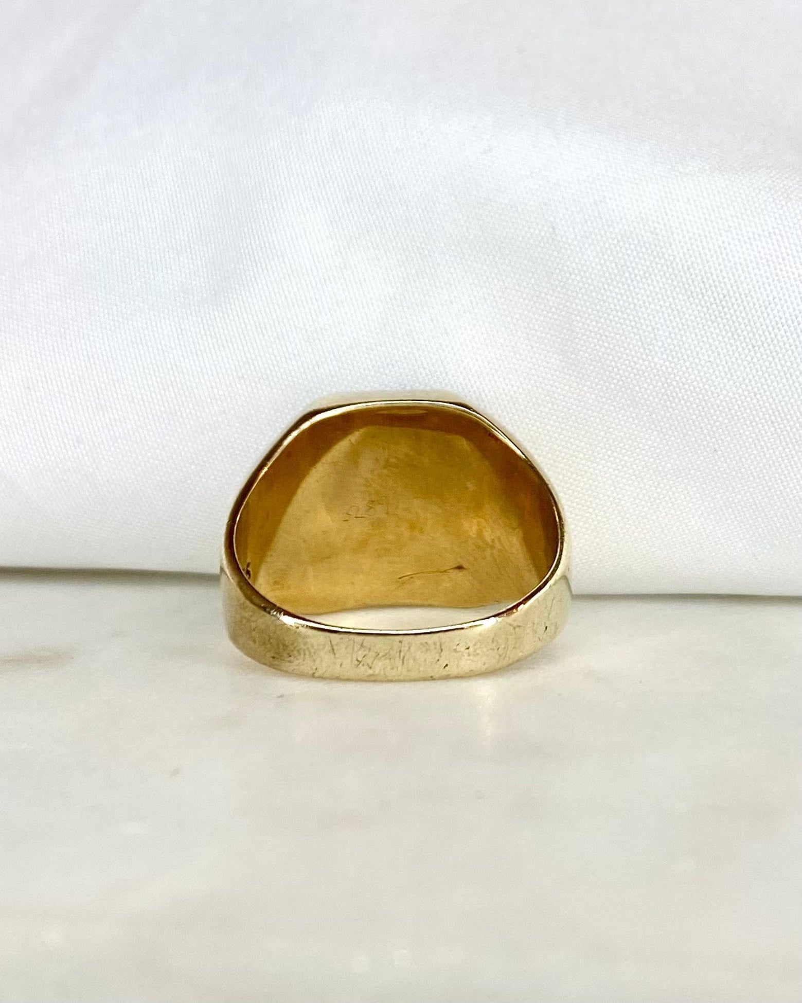 Bague Chevalière Chrysocolle 7.82 g "Sonia"
