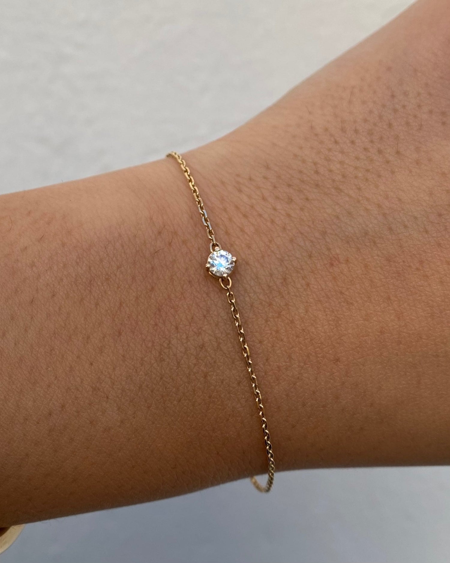 Bracelet Diamant 0.20 carat & or 18 carats "Bertille"