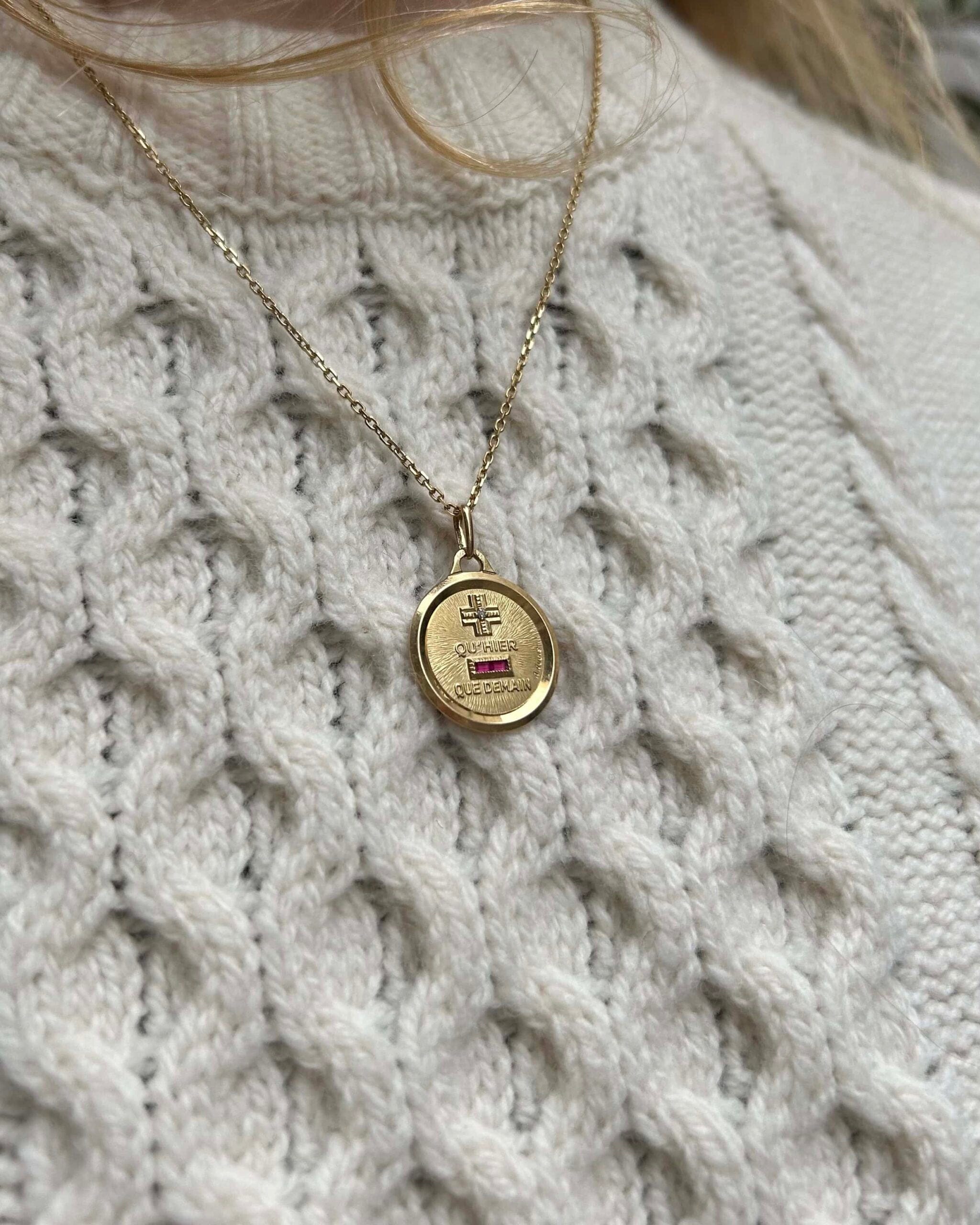 Pendentif Médaille D&