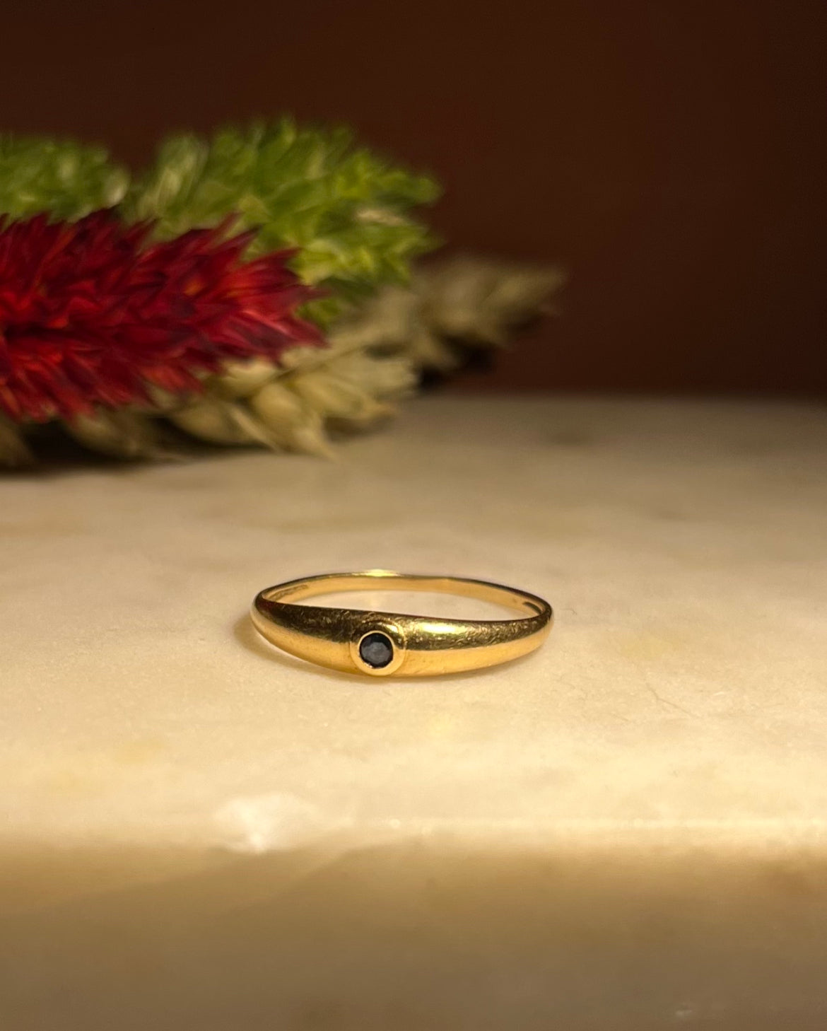 Bague Jonc Saphir "Roma"