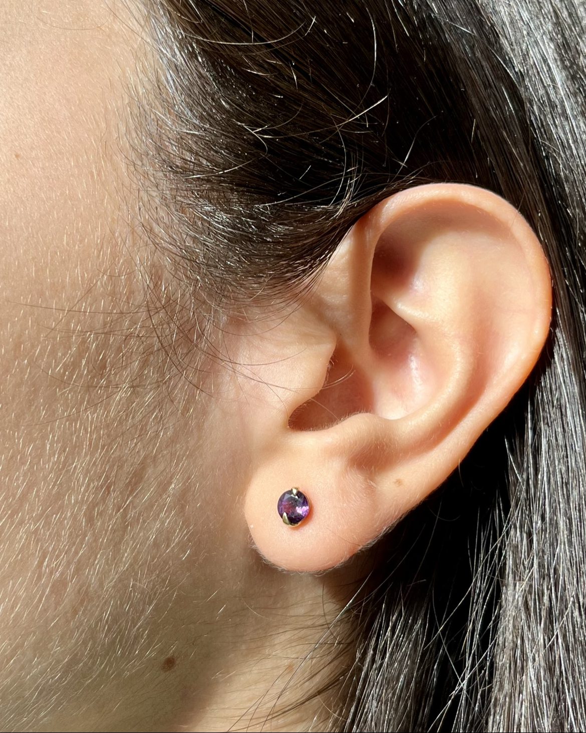 "Janis" Amethyst Earrings