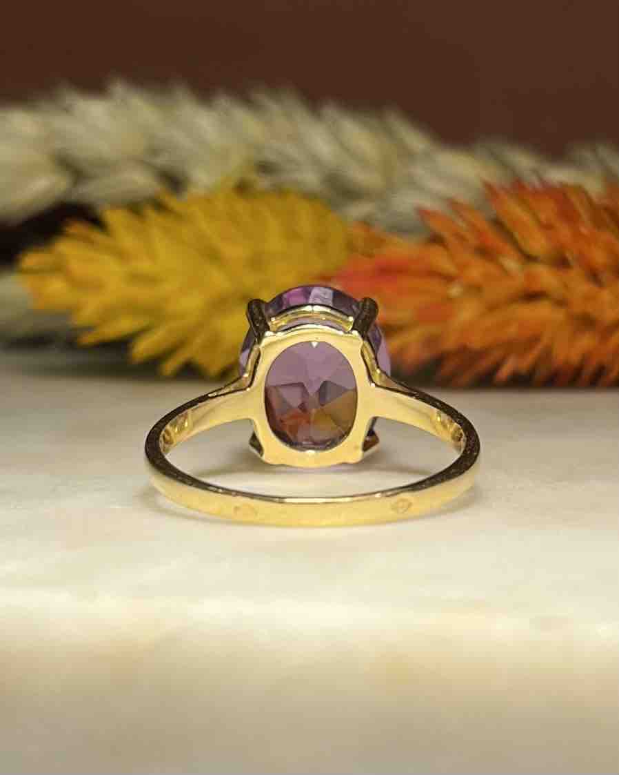 Bague Améthyste vintage "Maryline"