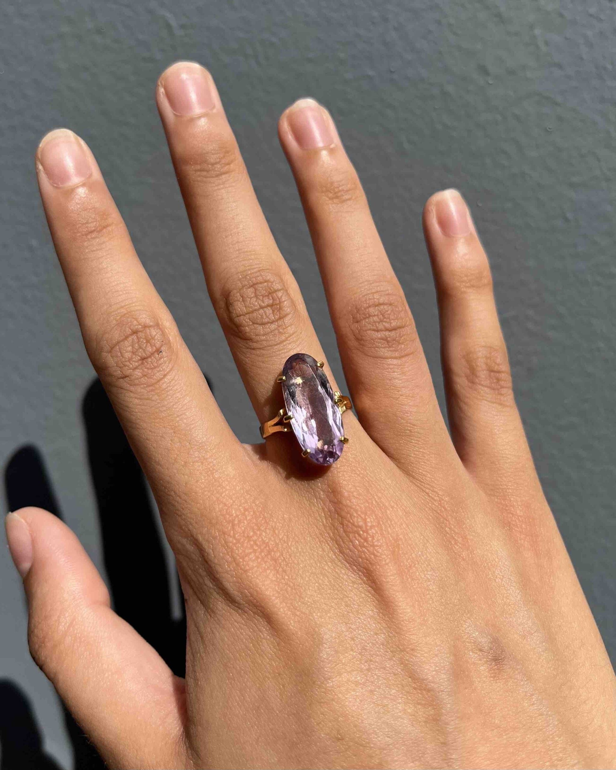 Bague Améthyste vintage "Britt"