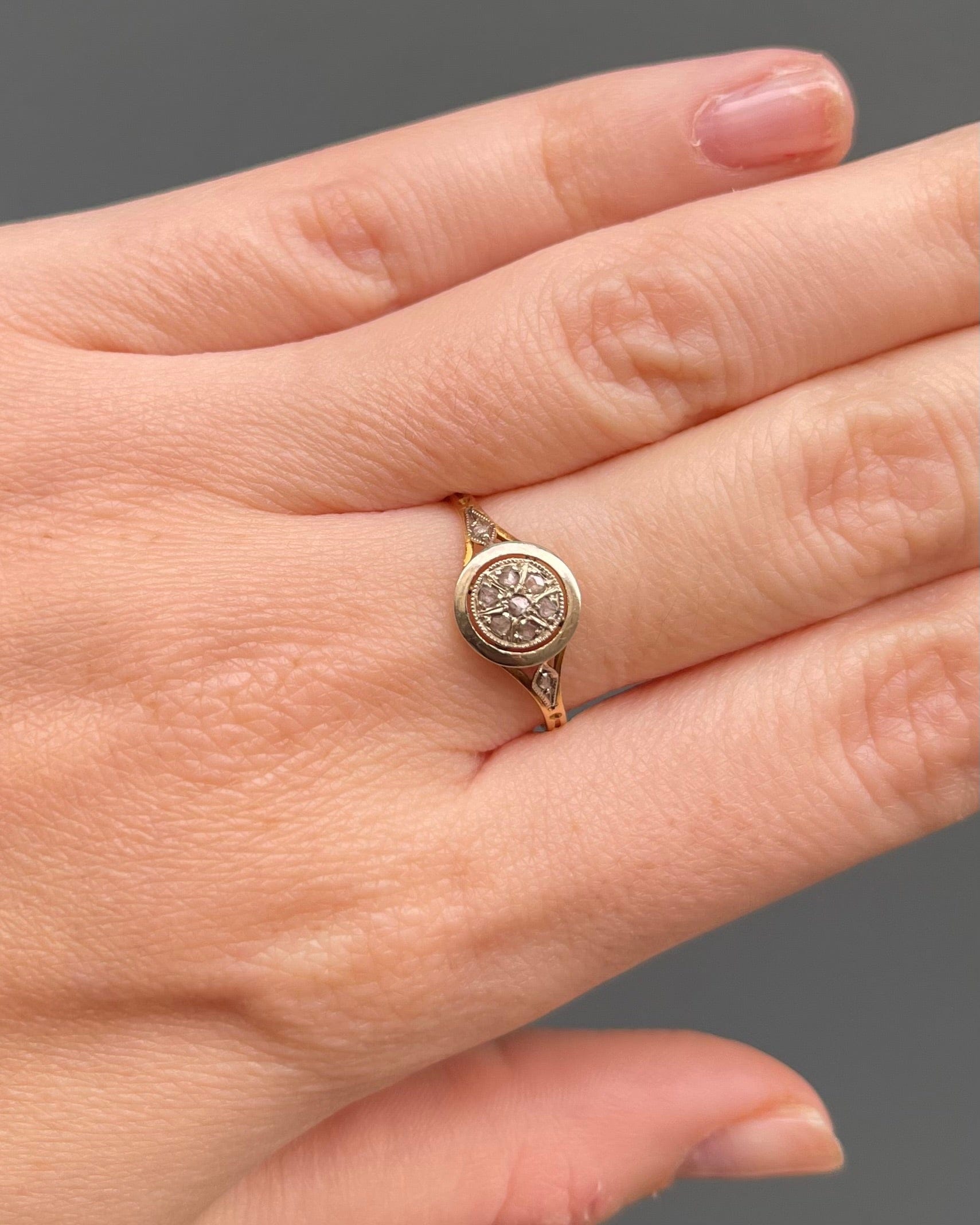 Bague Art-Déco Diamants "Isidore" - Elliade Paris