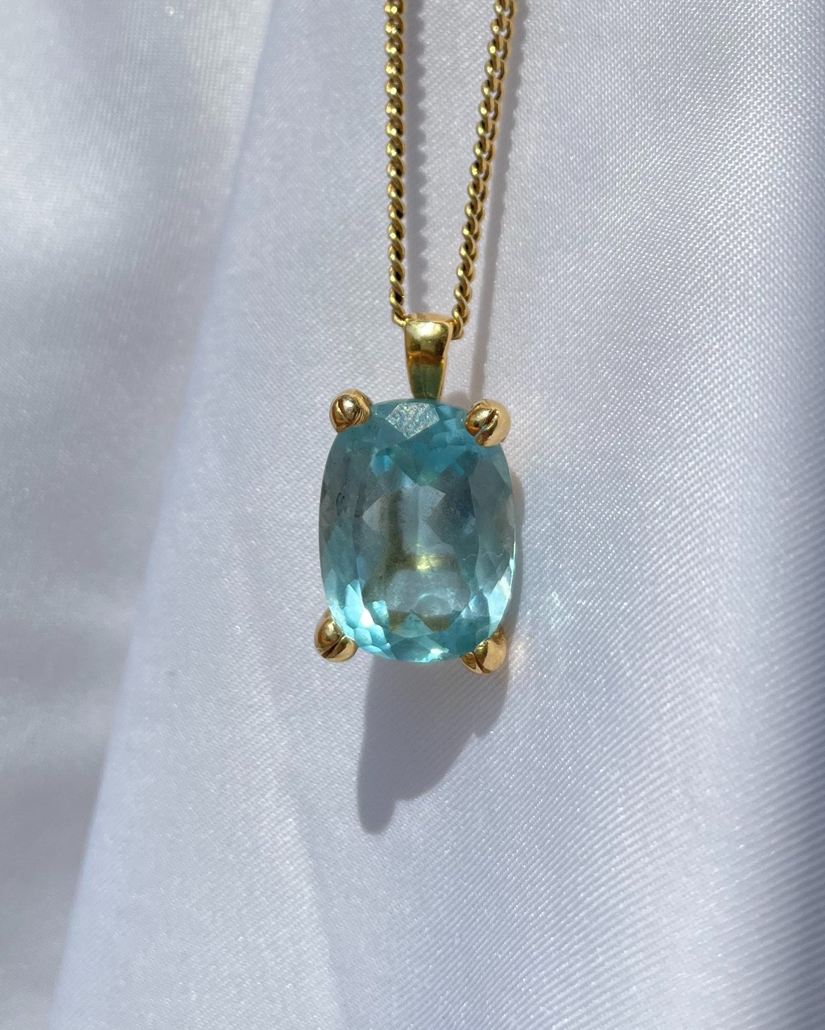 Pendentif Topaze "Victoria"