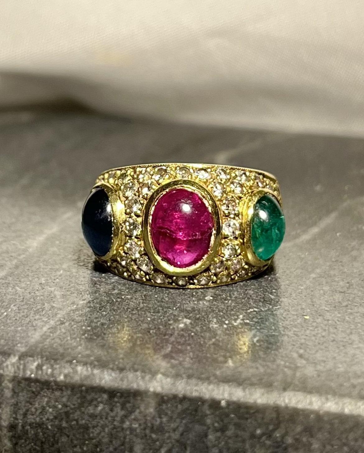 Bague Précieuse vintage "Alya"
