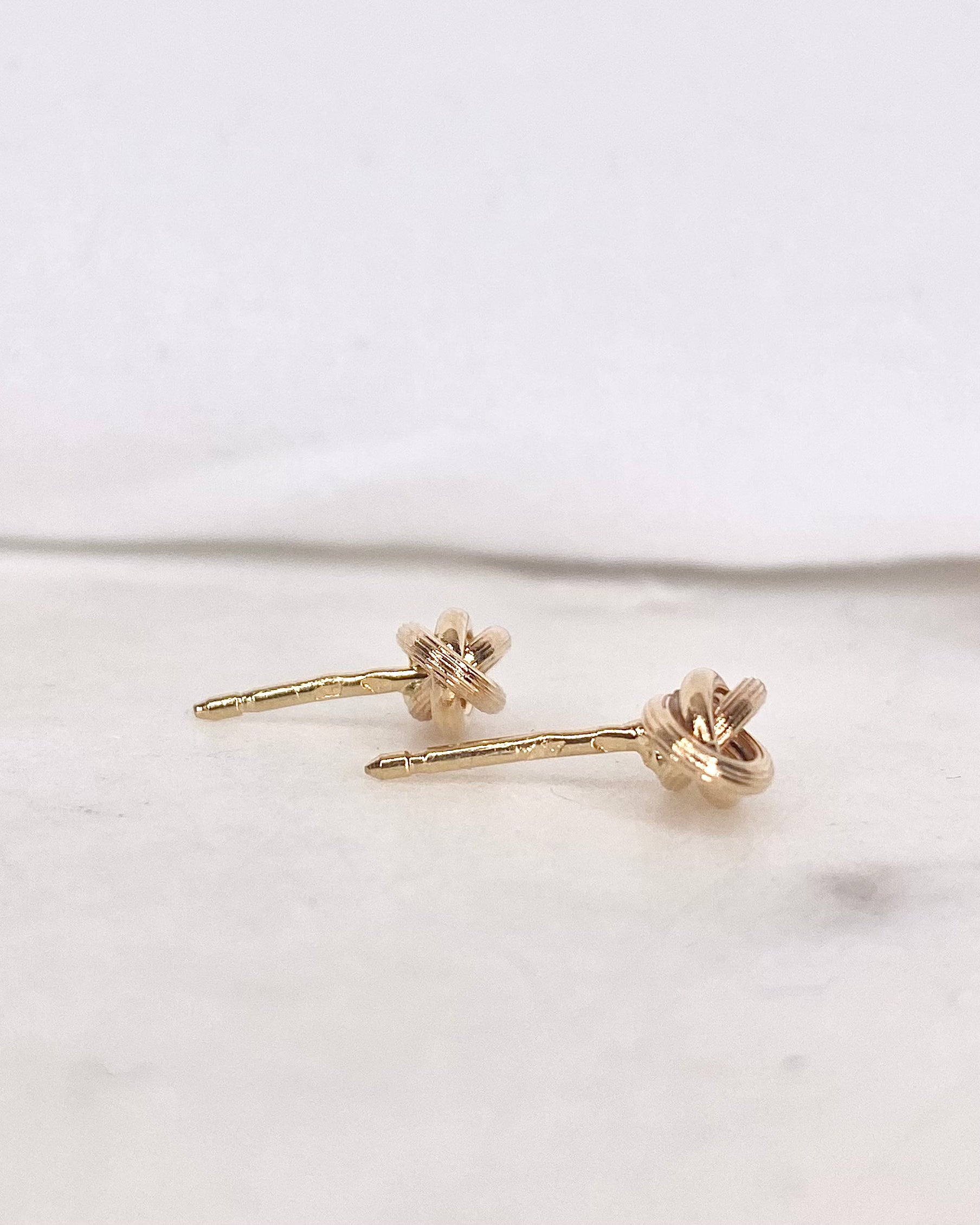 Pendientes de Oro Amarillo 18 quilates "Jade"