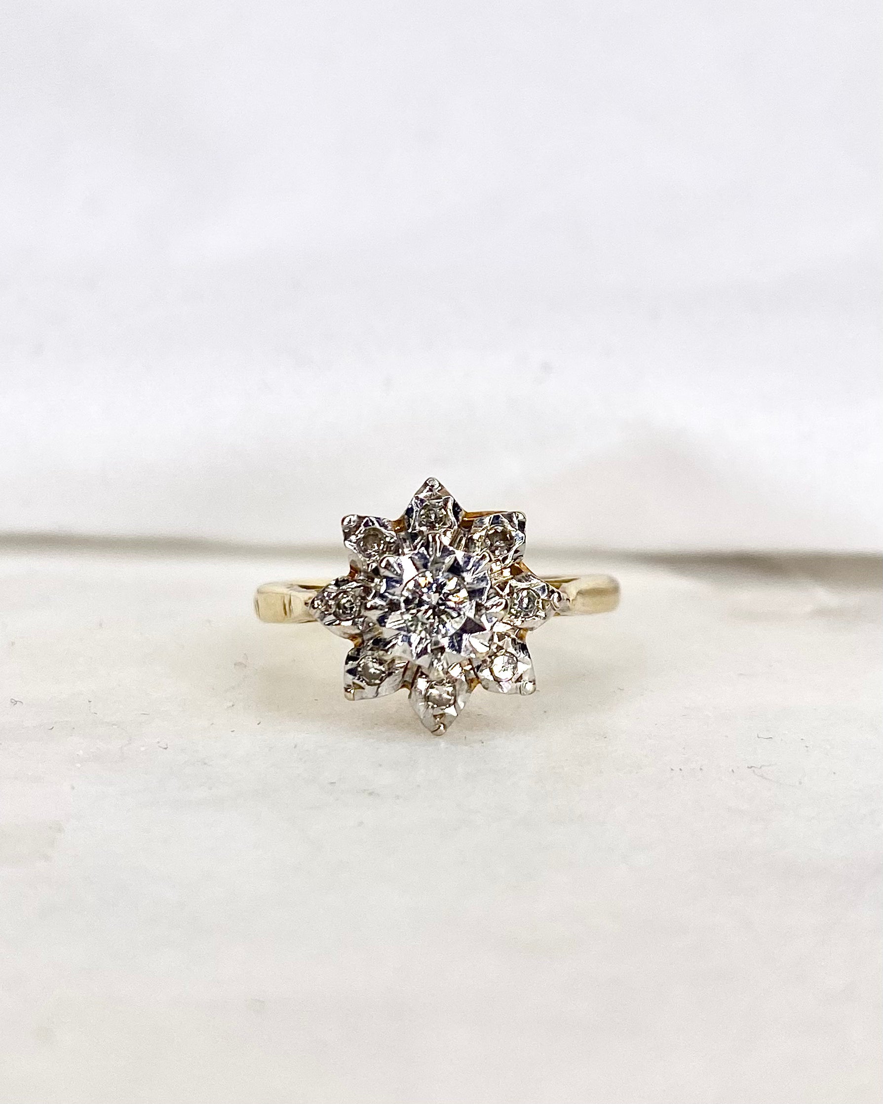 Bague Marguerite Diamants "Noha"