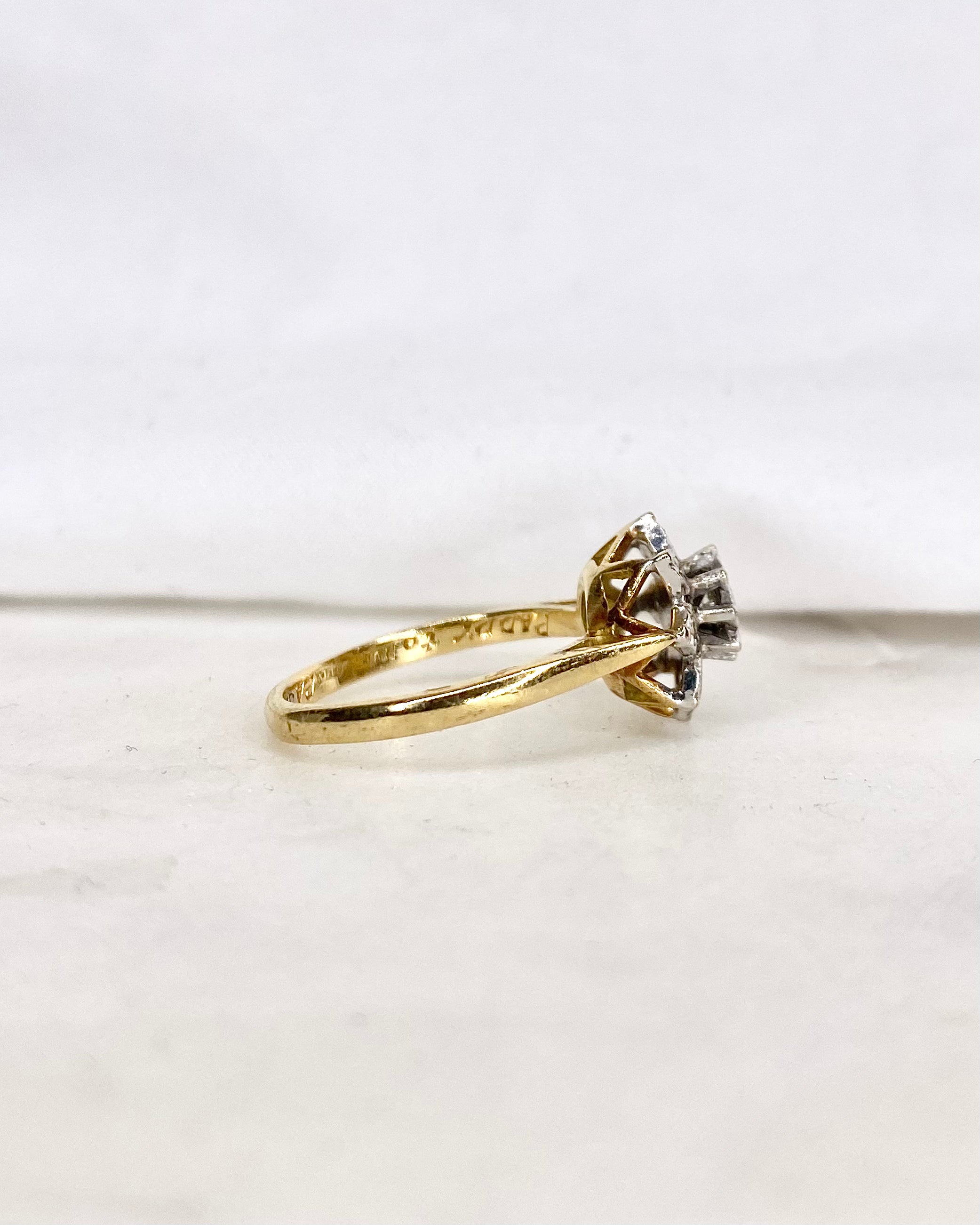 Bague Marguerite Diamants "Noha"