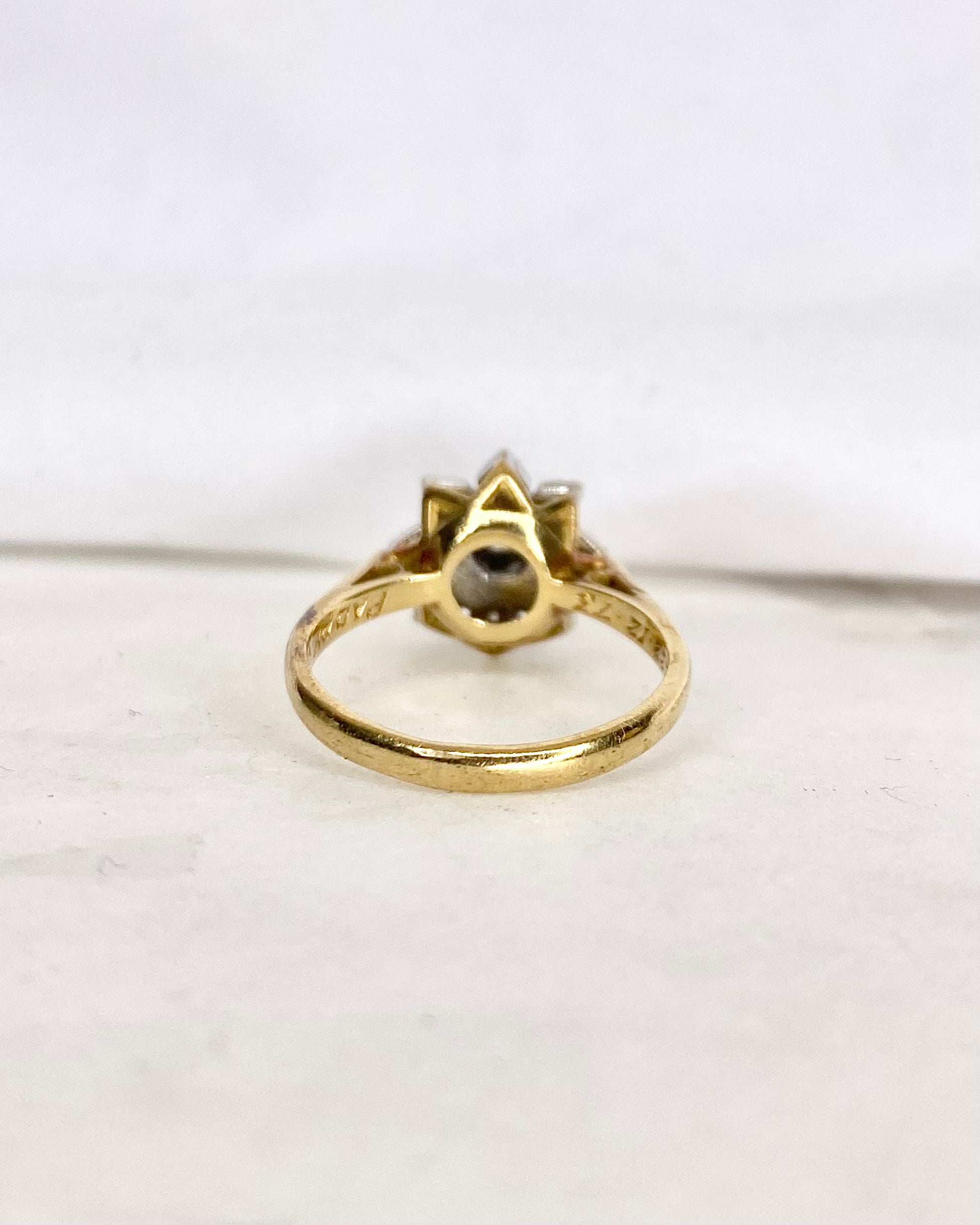Bague Marguerite Diamants "Noha"