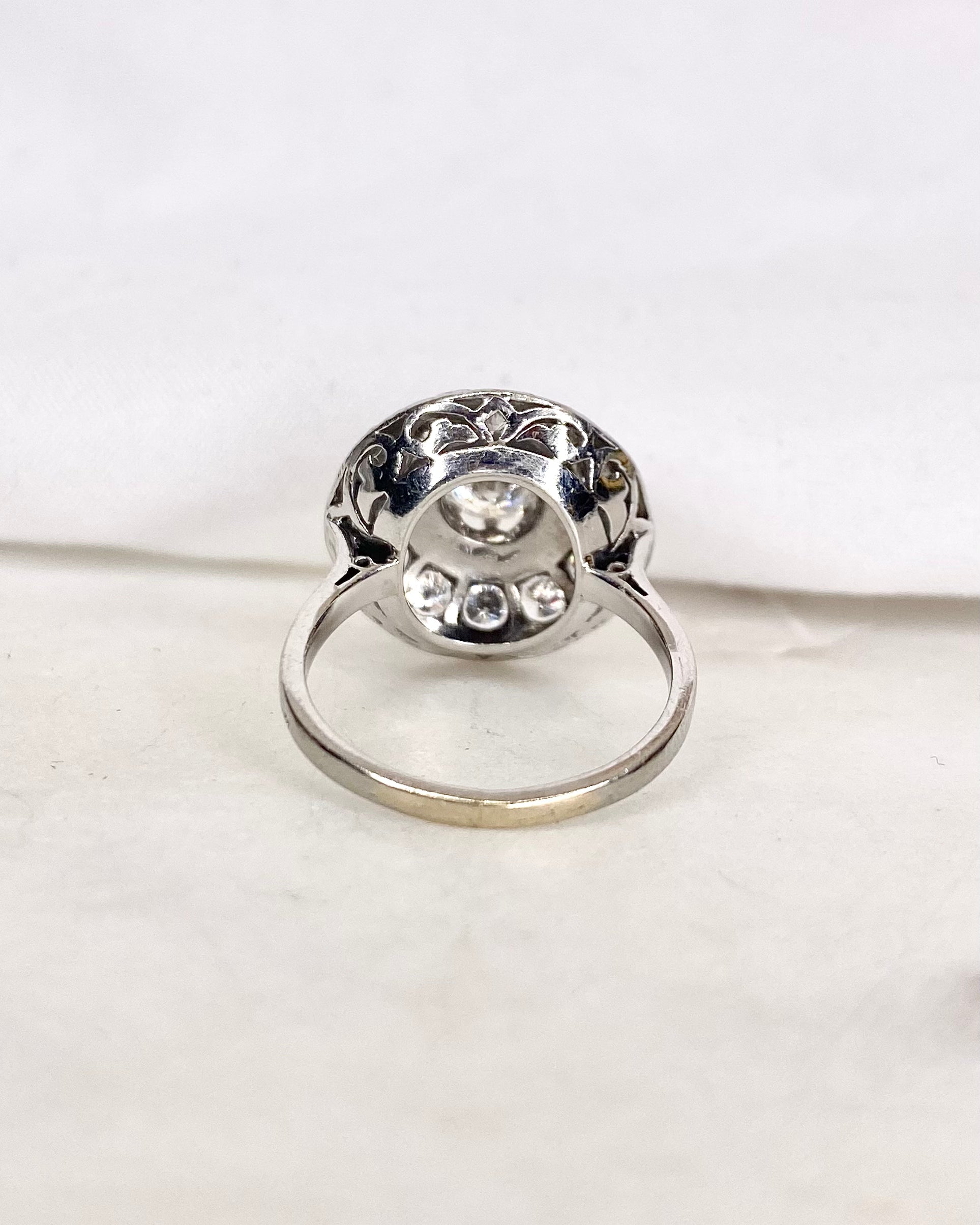 Bague Art-Déco Diamants 1.80 carat "Nayla"