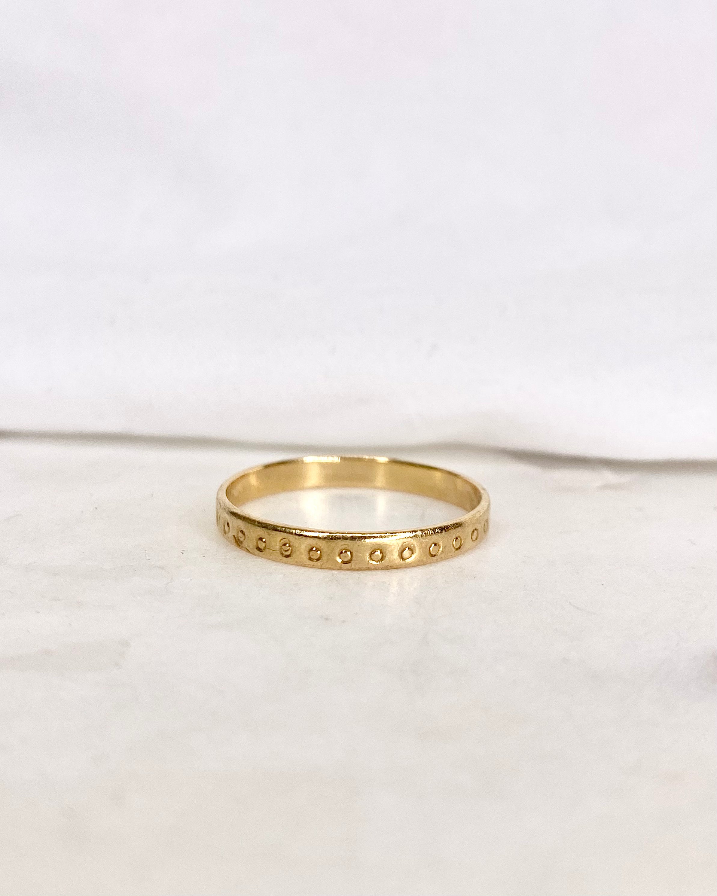 Alliance Or jaune 18 carats "Anae"