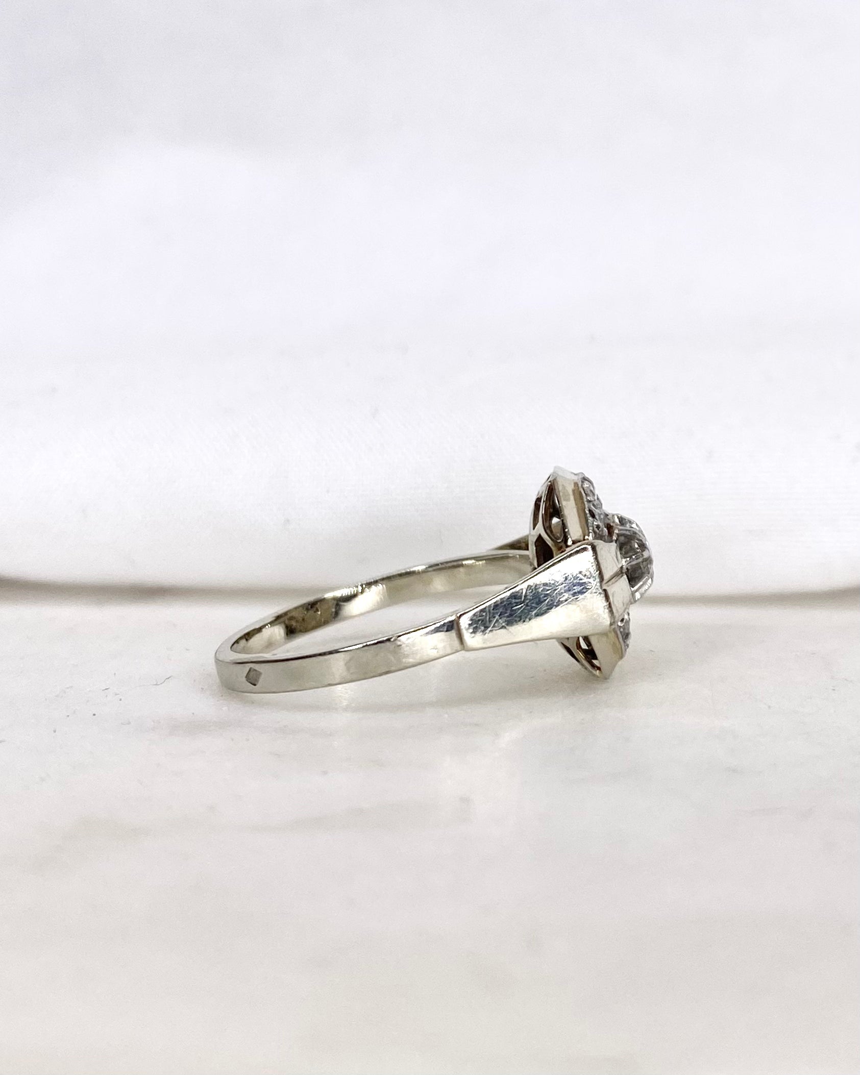 Bague Art-Déco Diamants "Janelle"