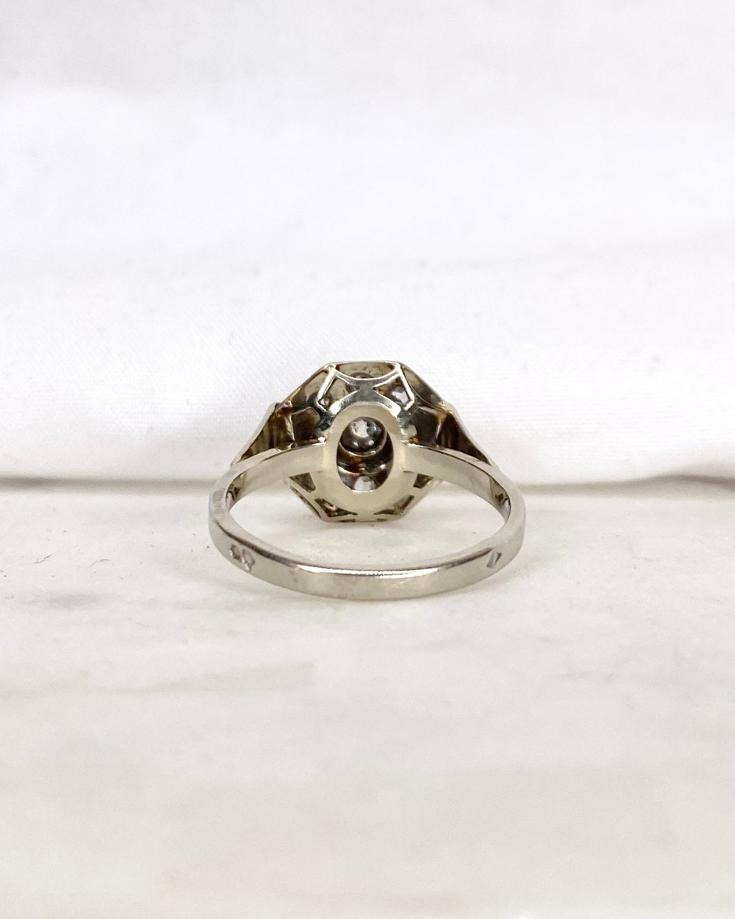 Bague Art-Déco Diamants "Janelle"