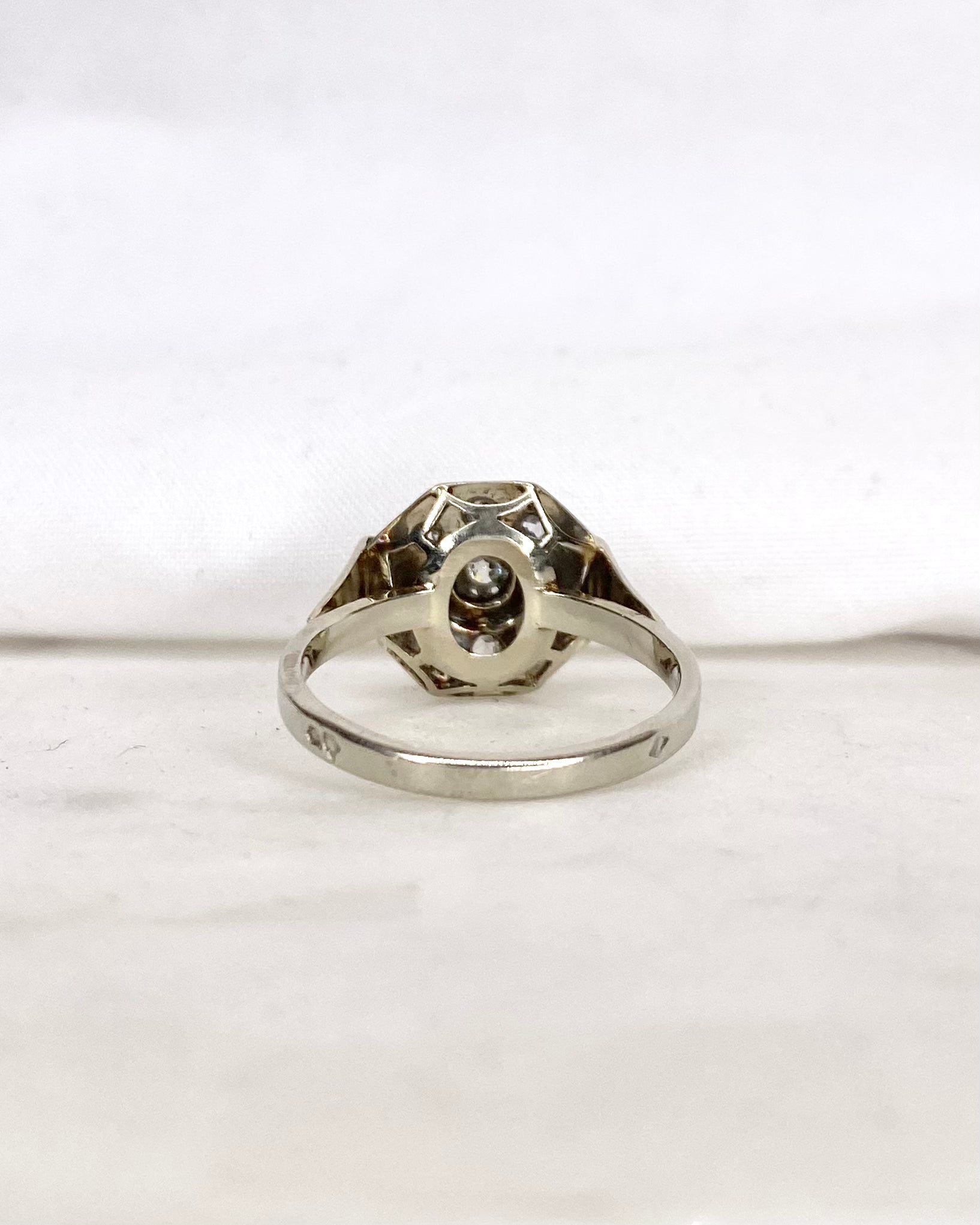 Bague Art-Déco Diamants "Janelle"