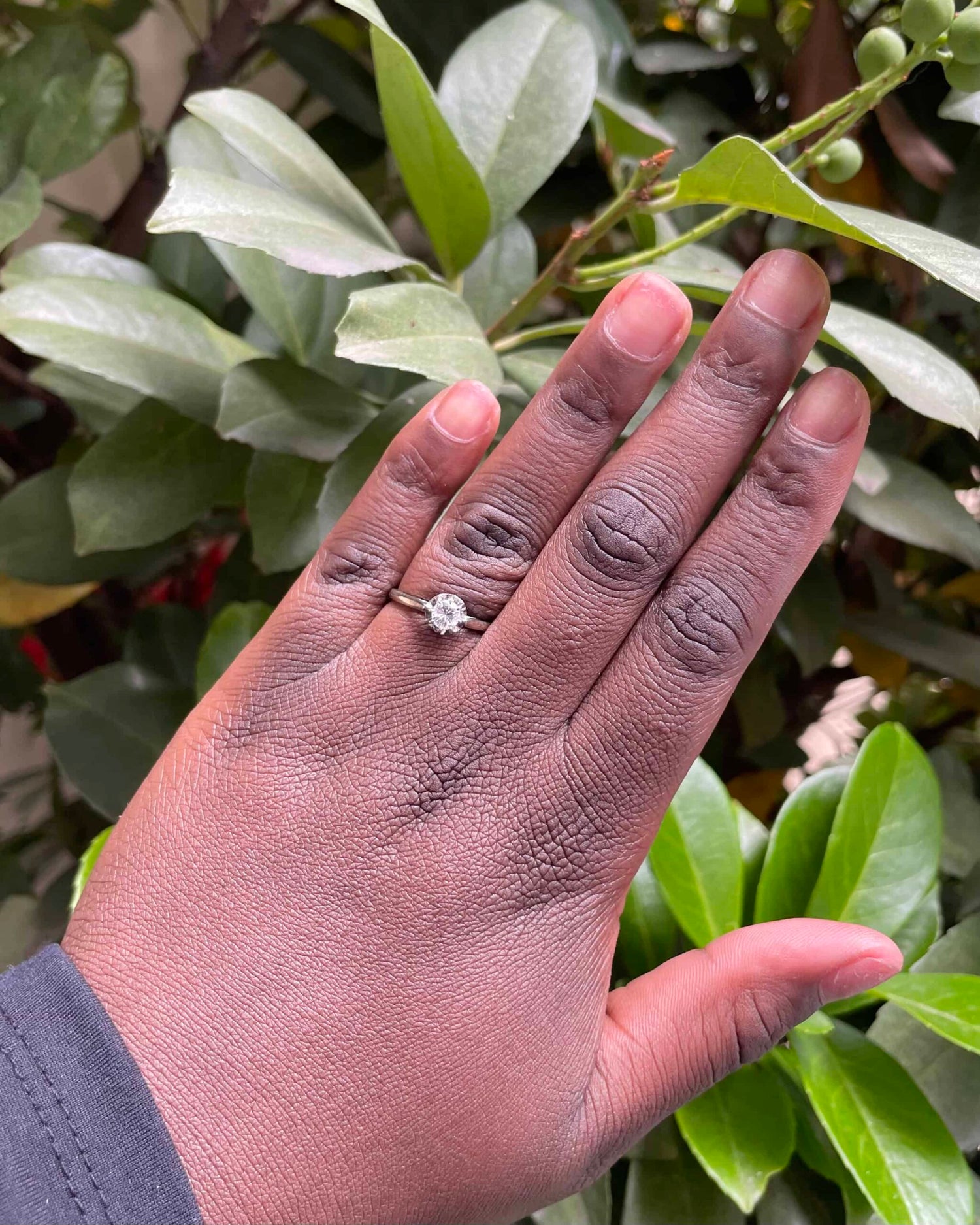 0.35 carat "Sienna" Diamond Solitaire Ring