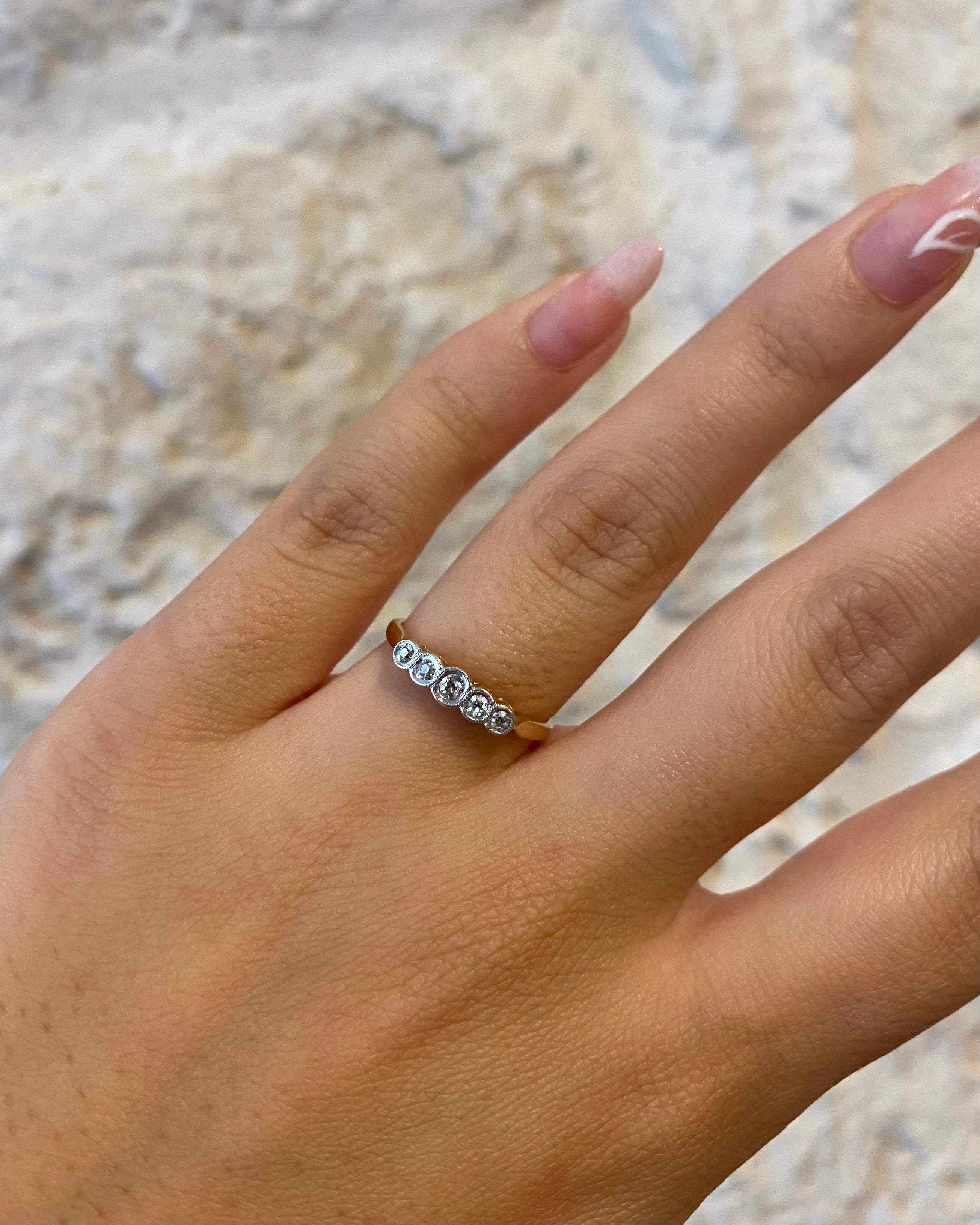 Bague Rivière Diamants "Arina"