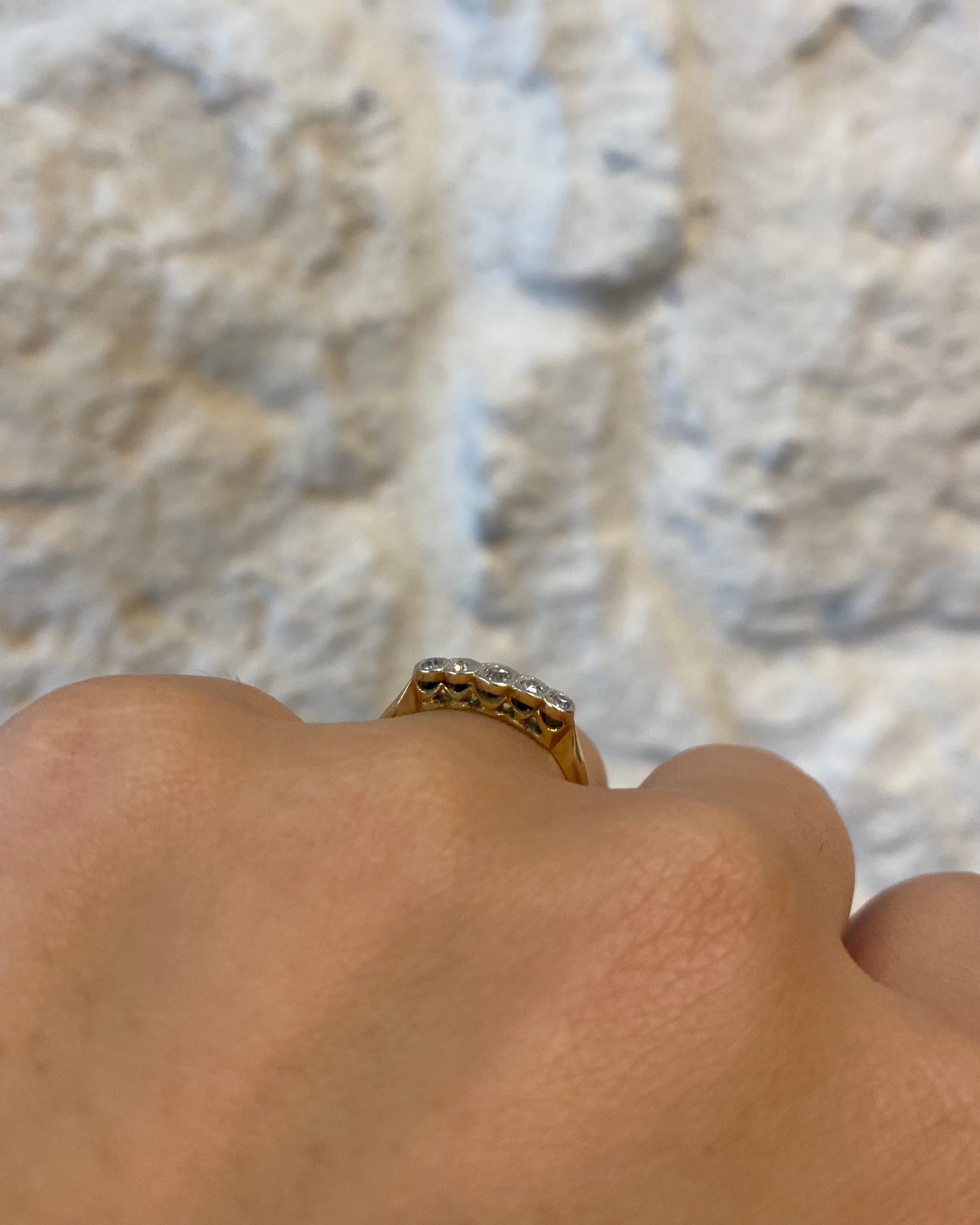 Bague Rivière Diamants "Arina"