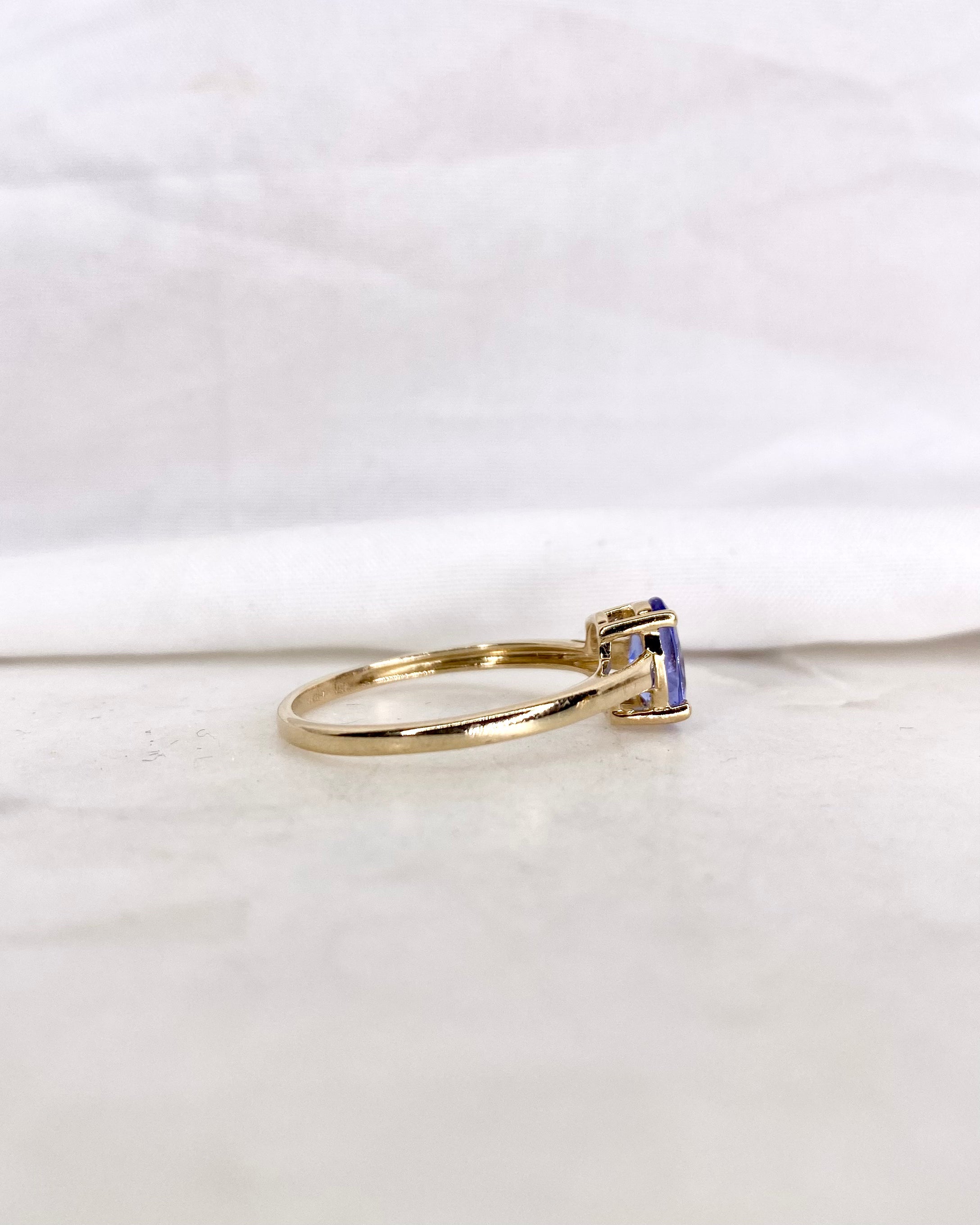 Bague Solitaire Tanzanite 1.20 carat "Elia"