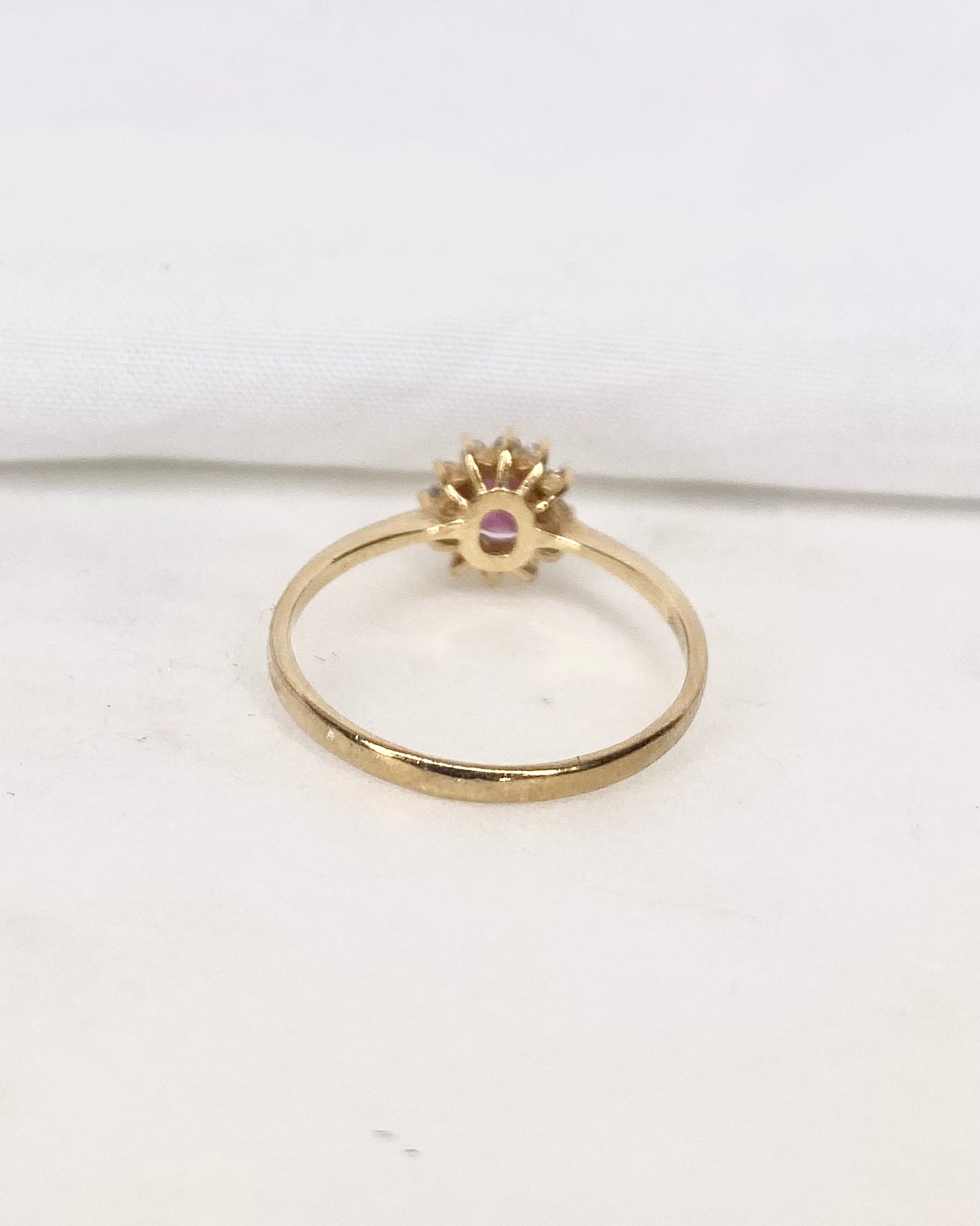 Bague Marguerite Rubis & Diamants "Pim"