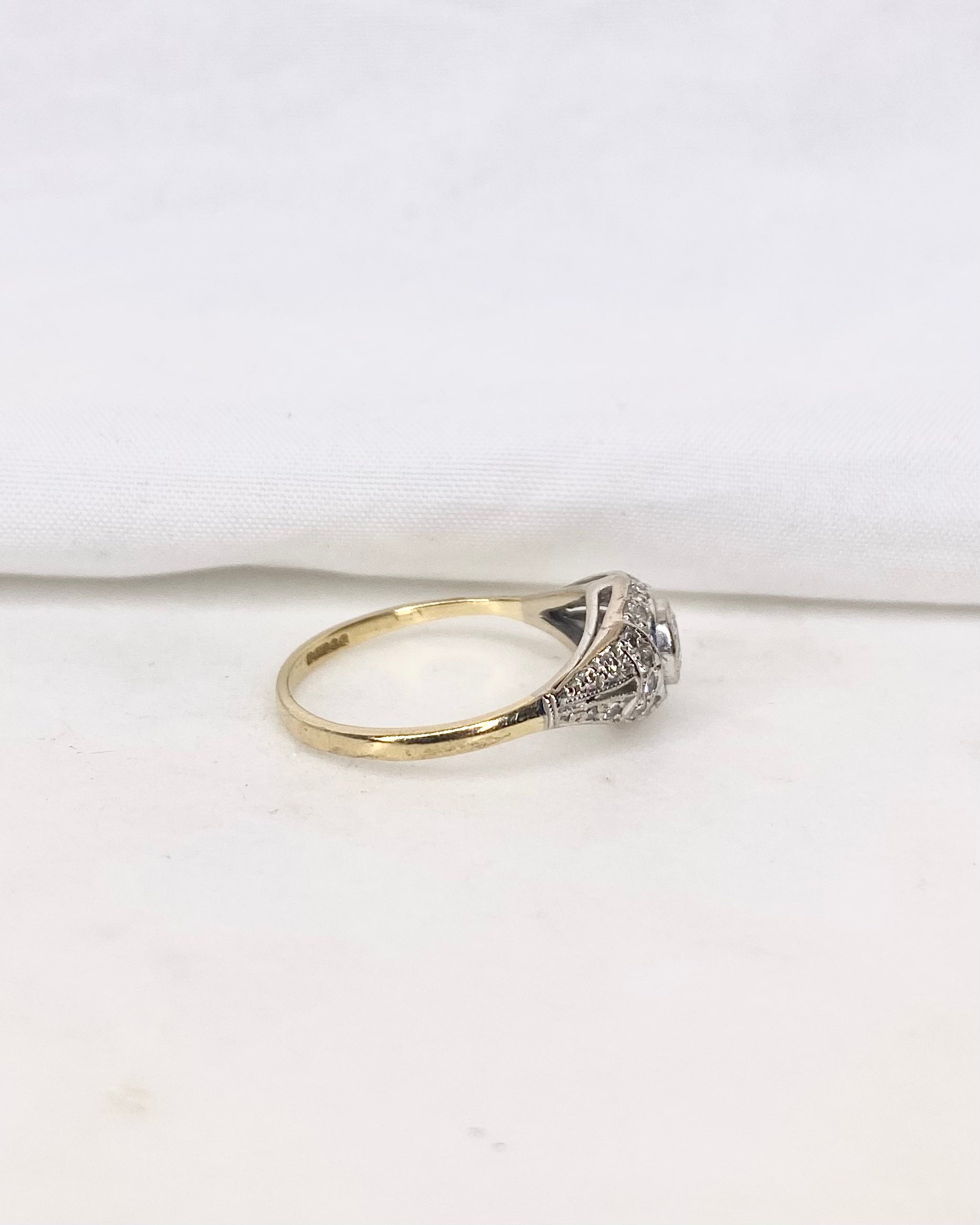 Bague Art-Déco 25 Diamants "Naomi"