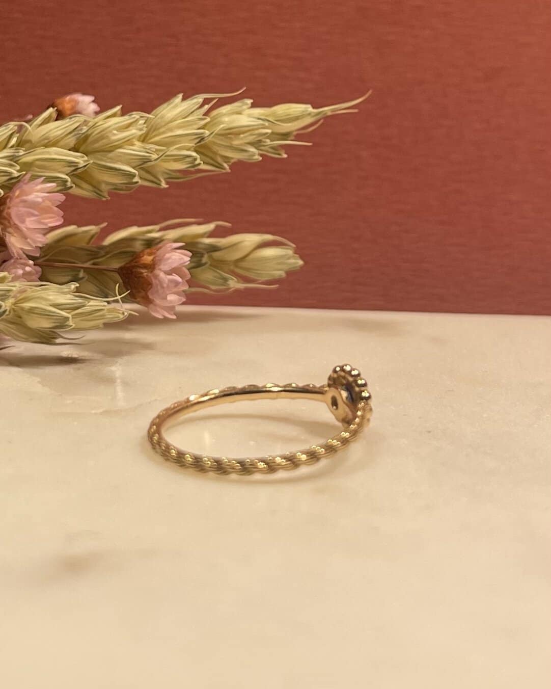 Bague Solitaire Saphir 0.25 Carat "Armelle"
