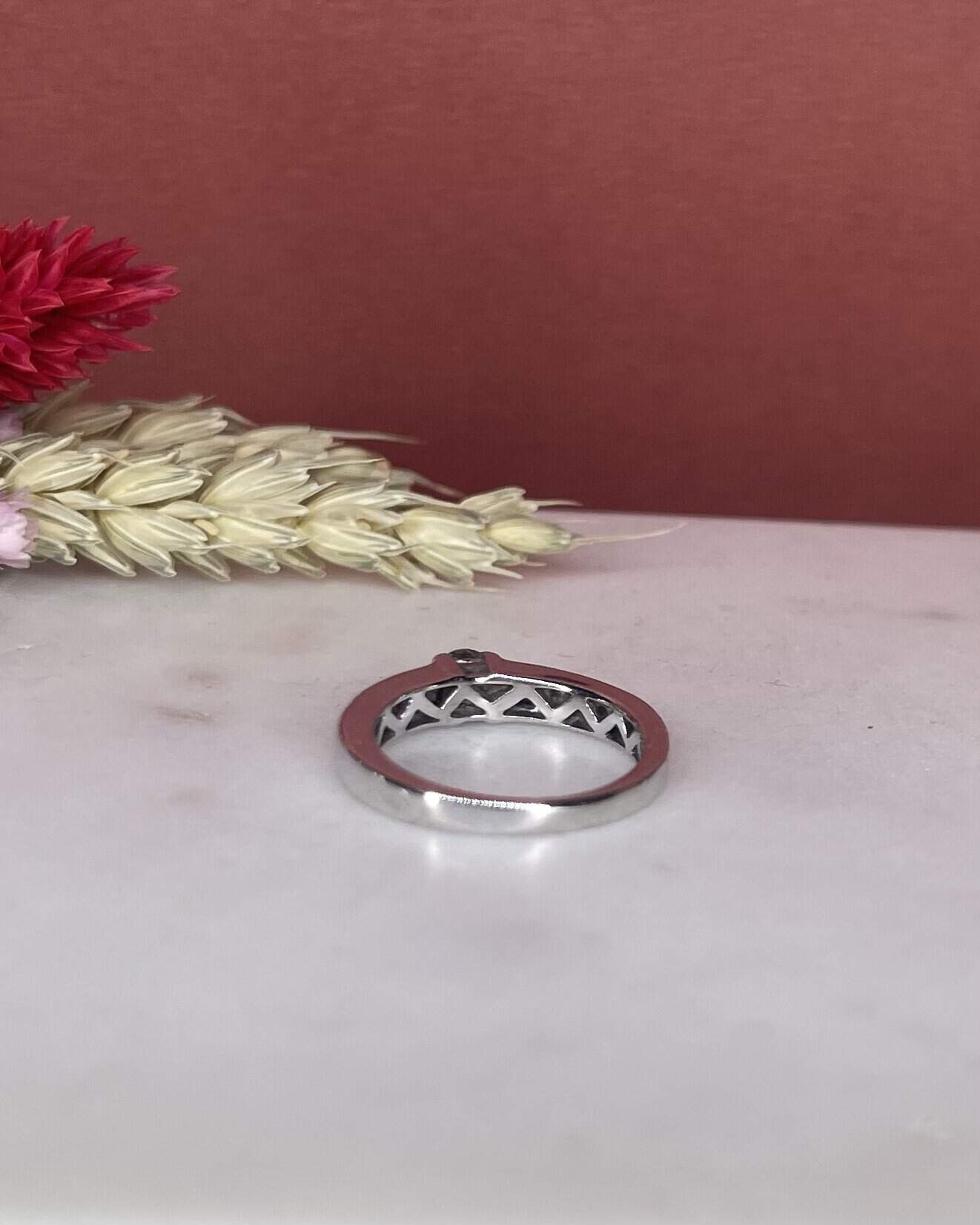 Bague Solitaire Diamants 0.58 carat "Emily" - Elliade Paris
