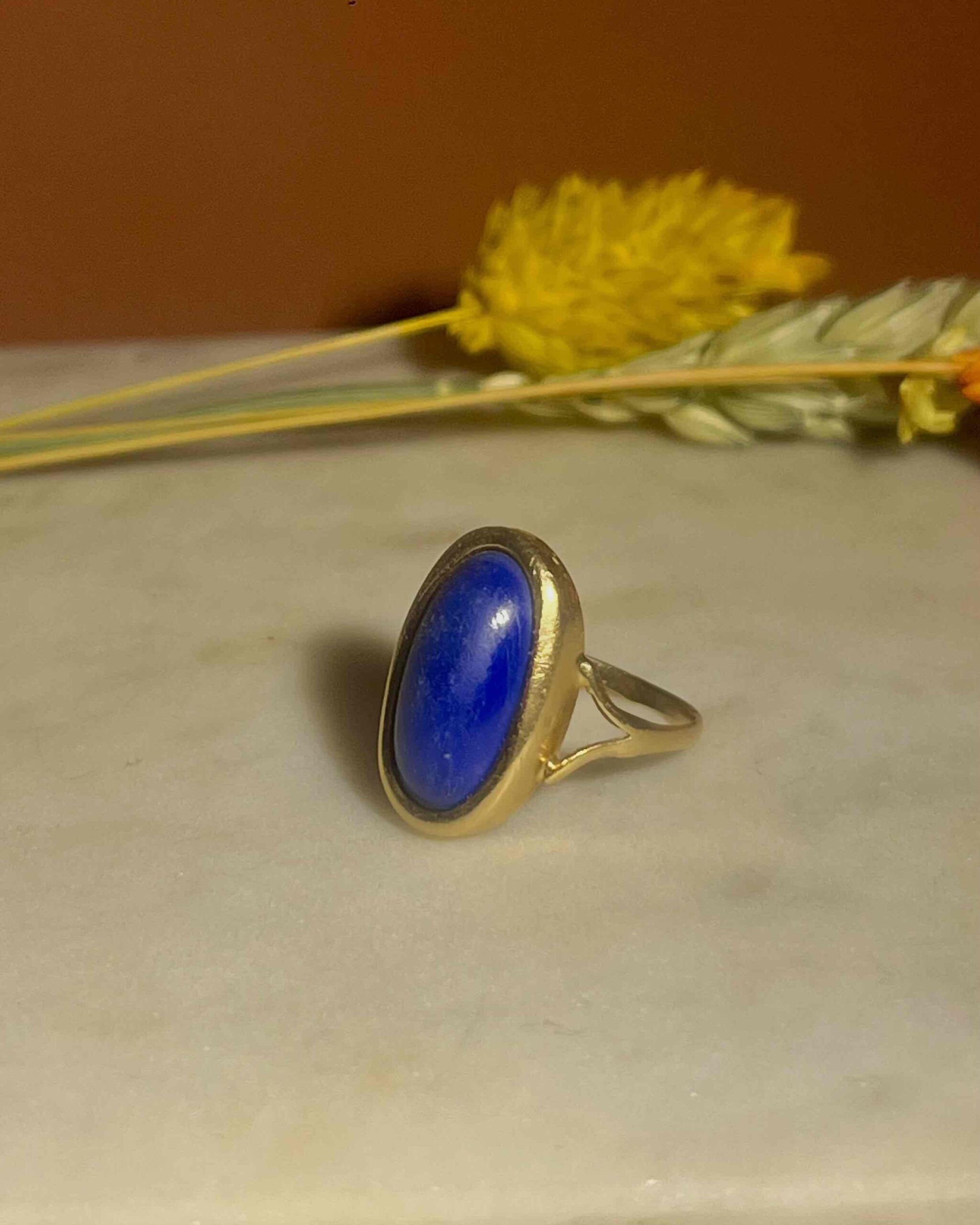 Bague vintage Lapis-Lazuli "Benedetta"