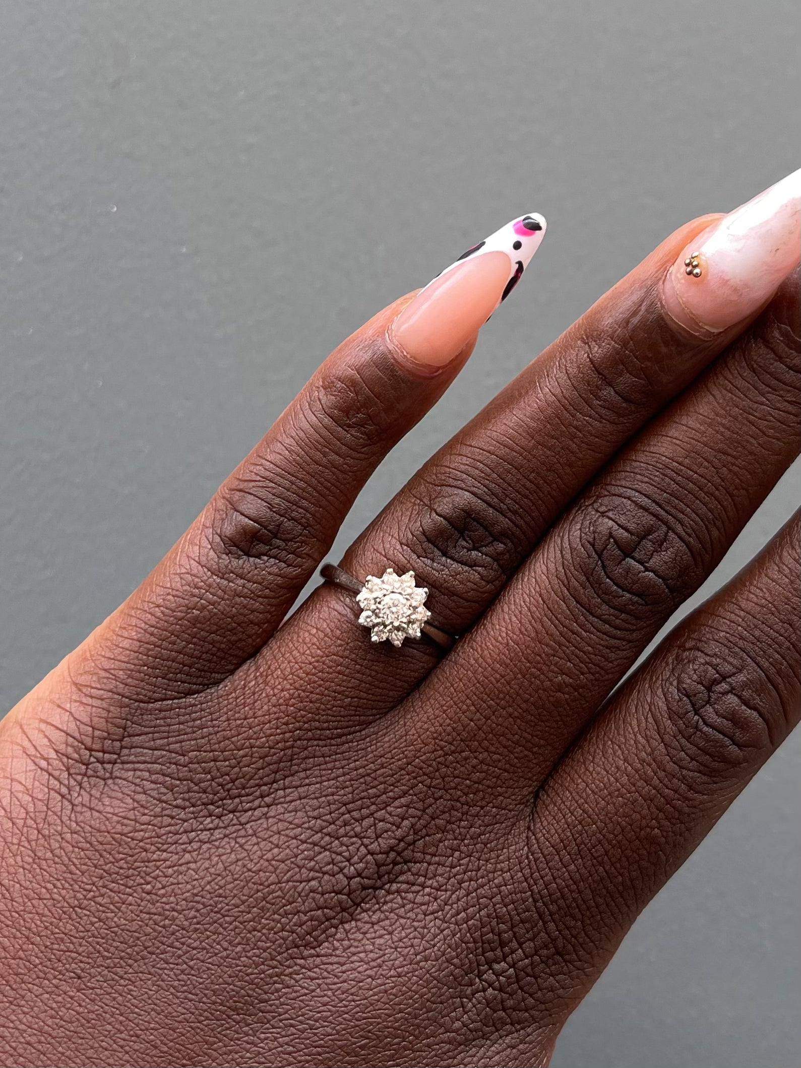 Bague Marguerite Diamants "Albane"